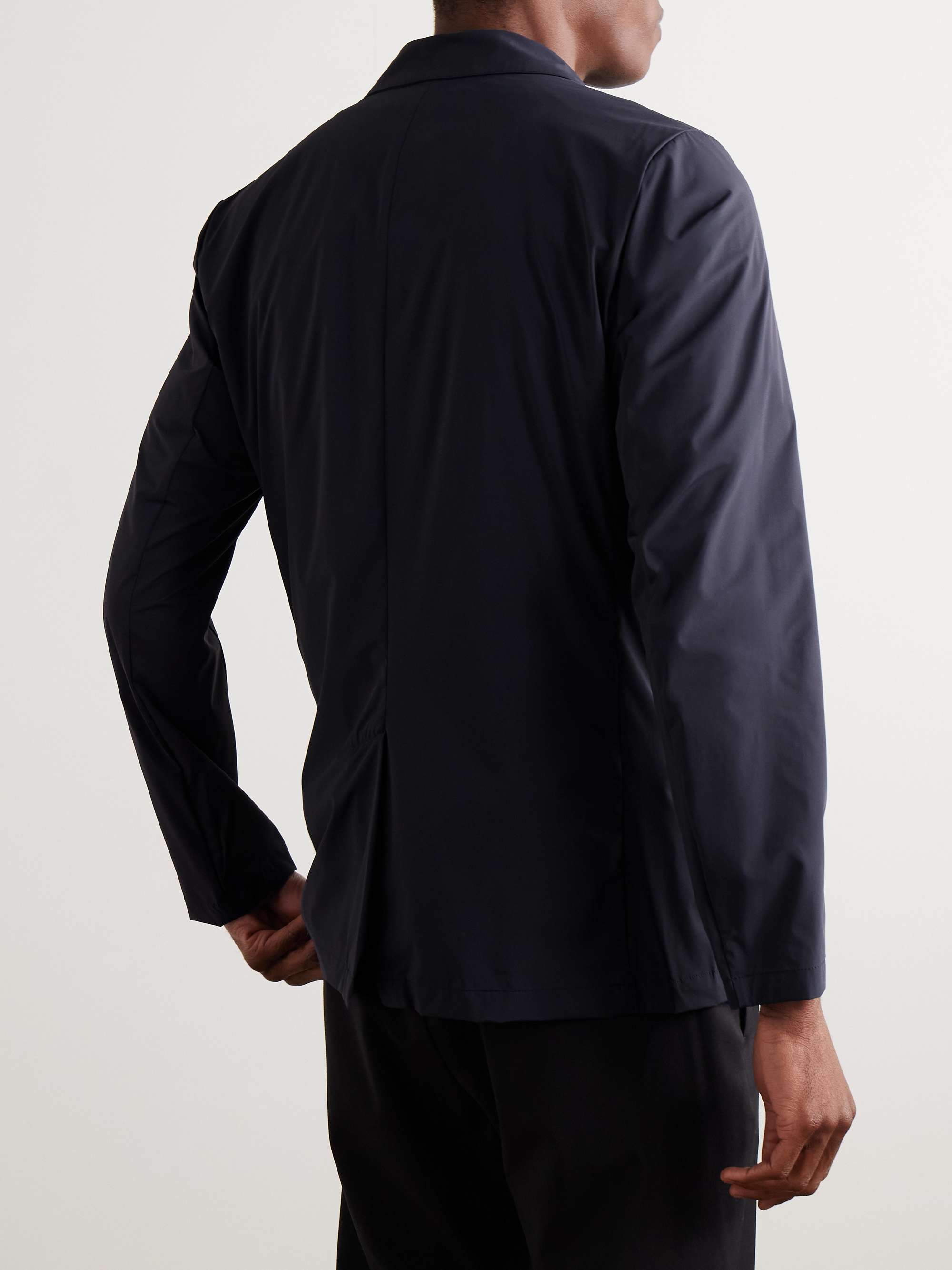 Slim-Fit Shell Blazer view