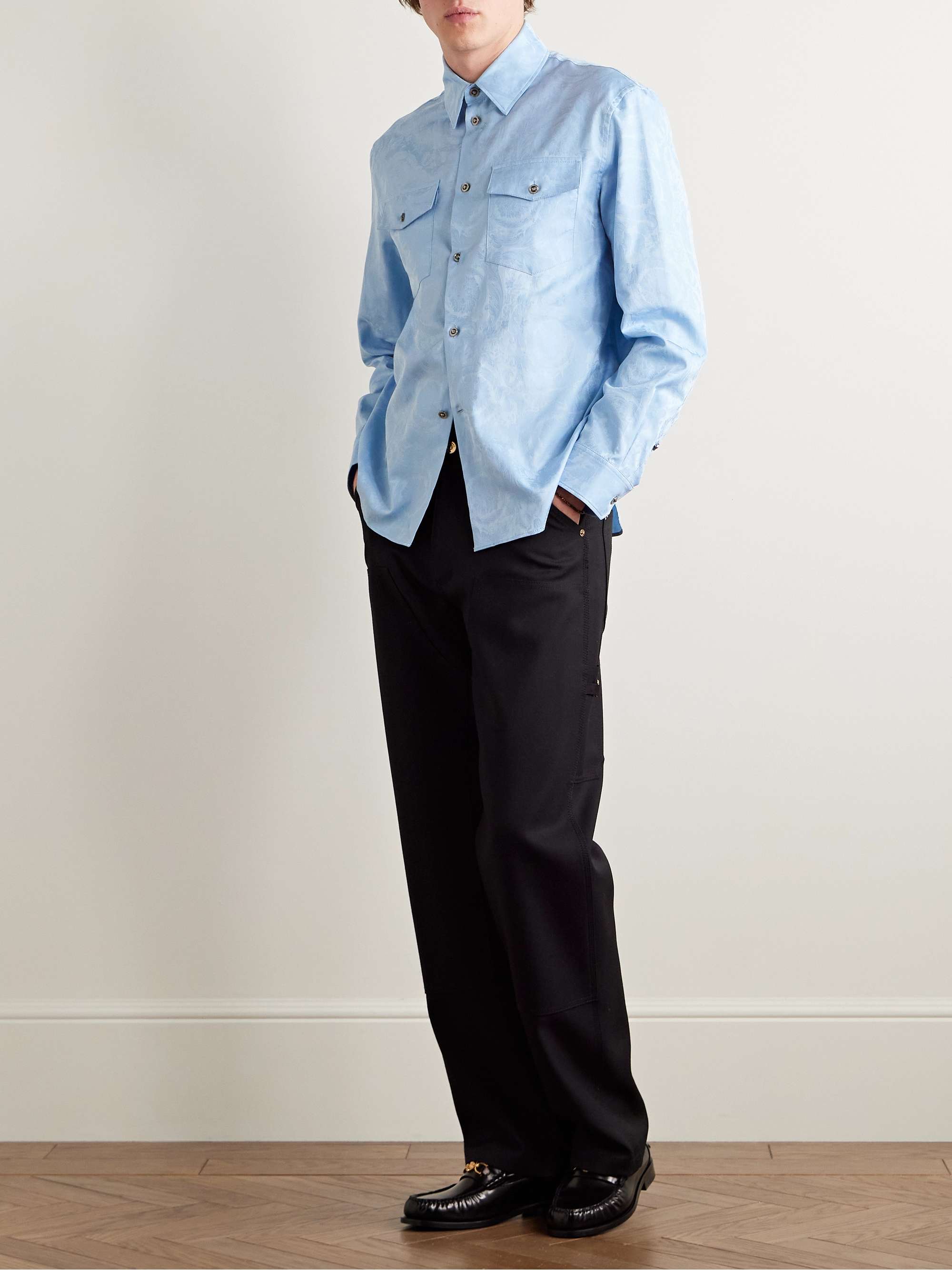 Cotton-Jacquard Shirt view