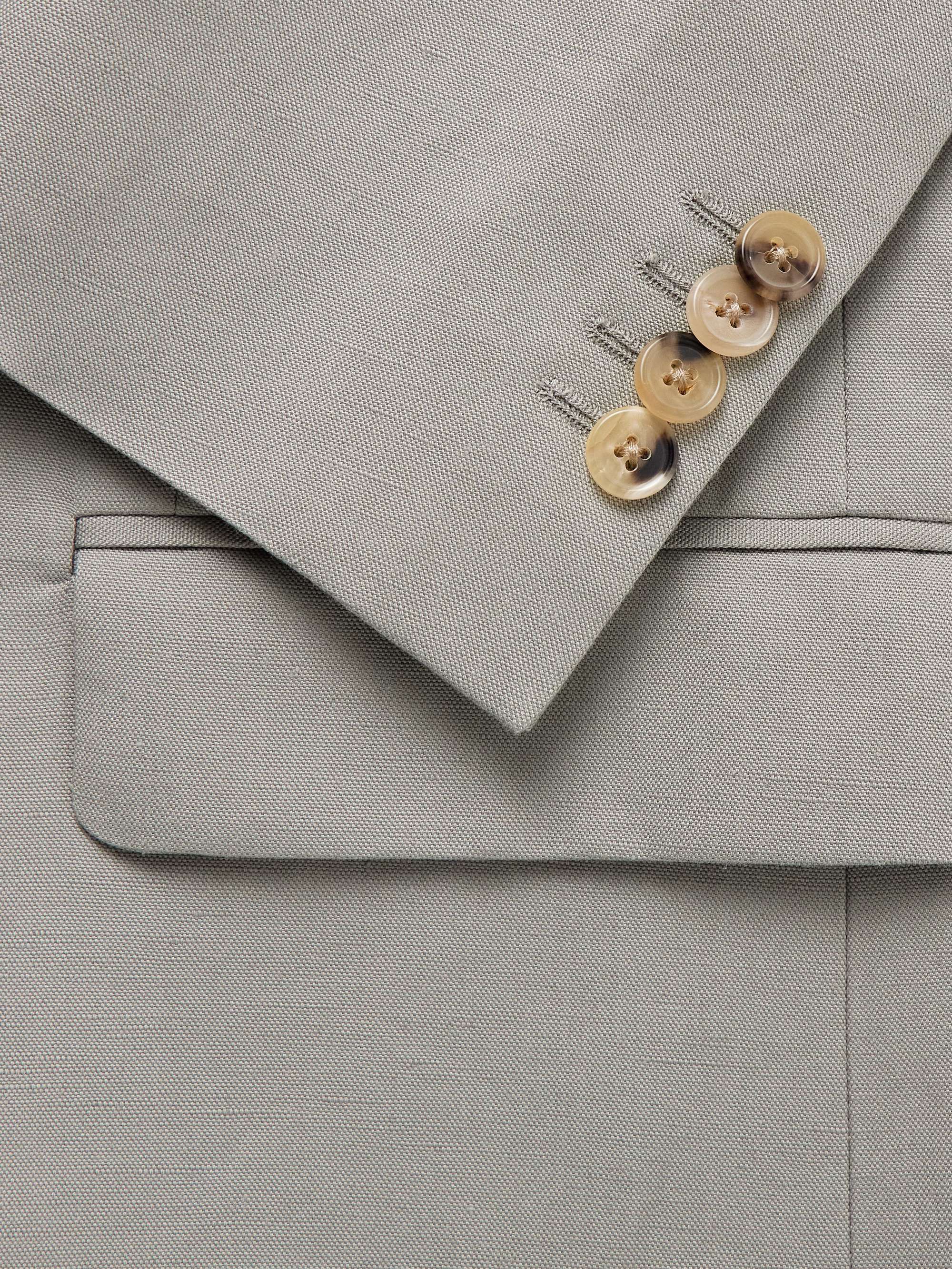 Linen, Cotton and Lyocell-Blend Suit Jacket view
