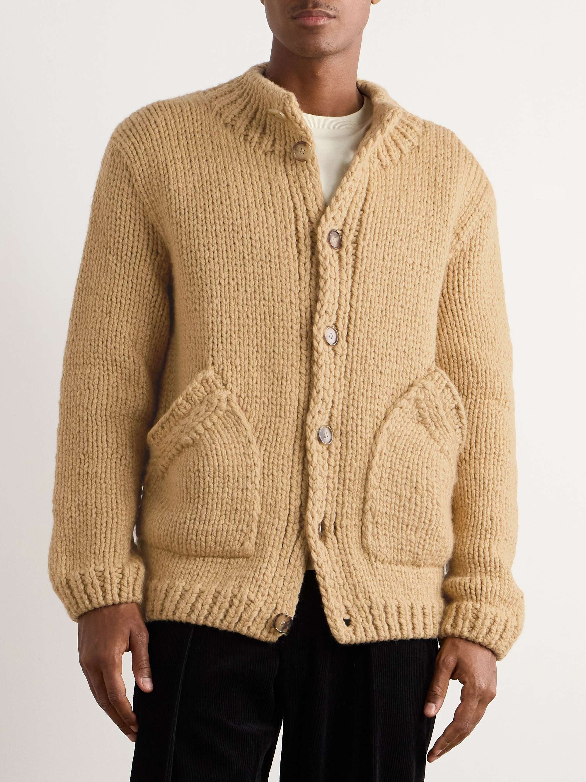 Ribbed Wool Cardigan view