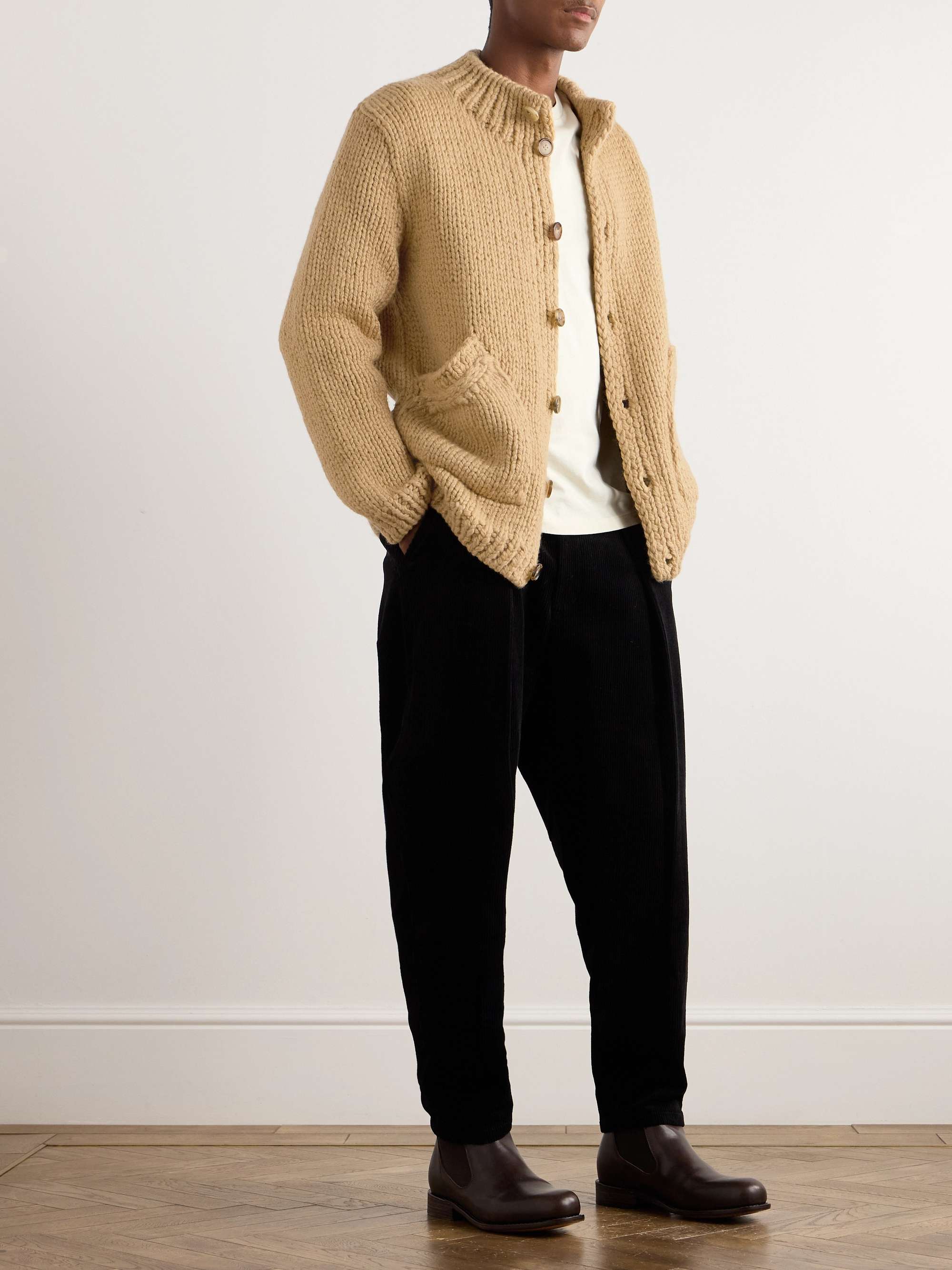 Ribbed Wool Cardigan view