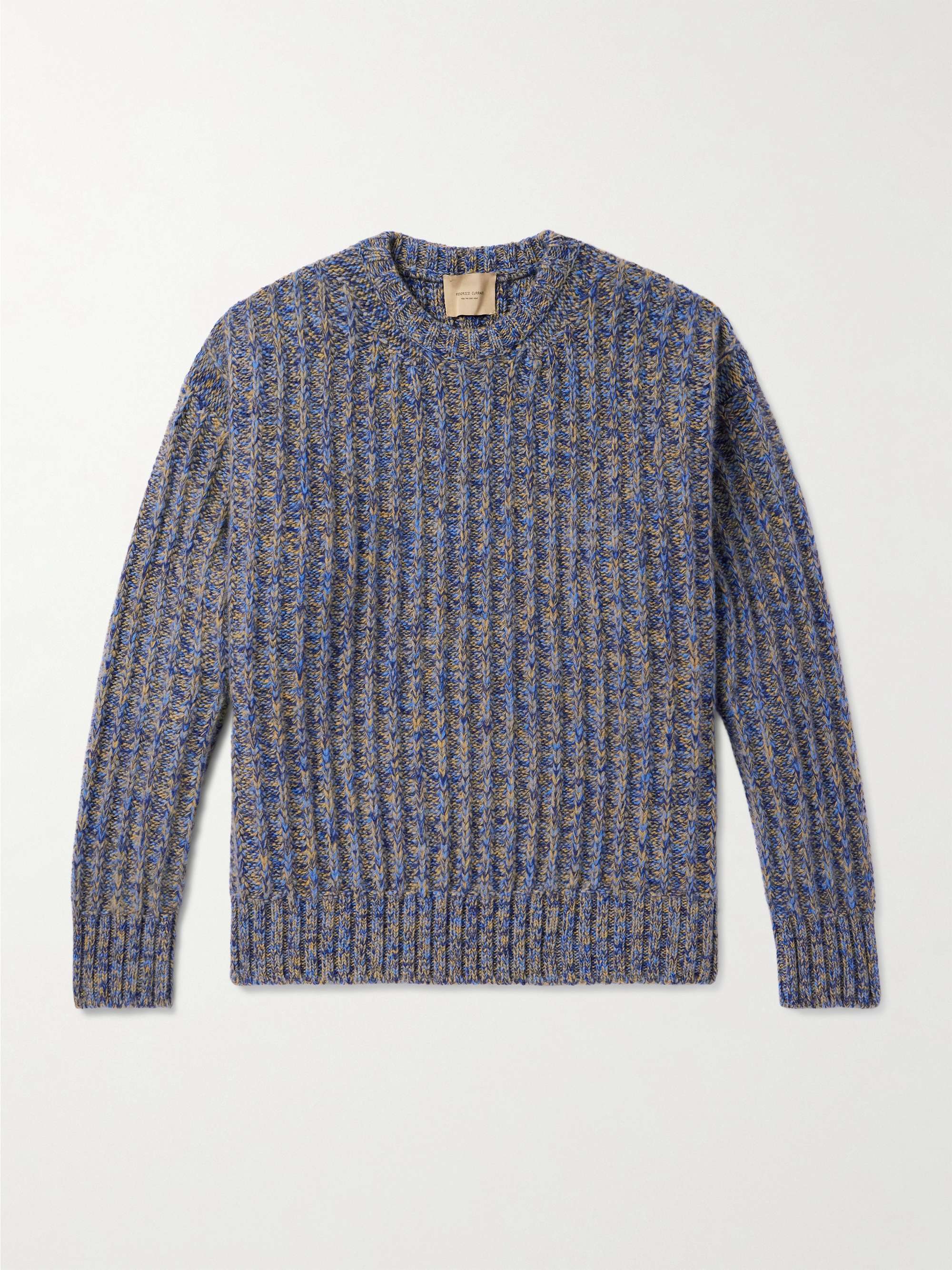 Vela Ribbed Wool and Cashmere-Blend Sweater view