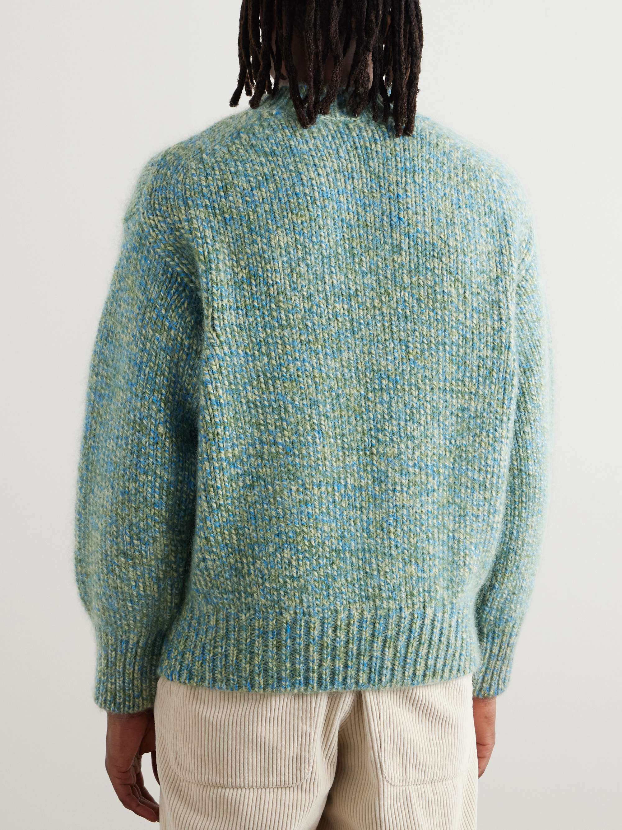Ribbed Wool-Blend Sweater view
