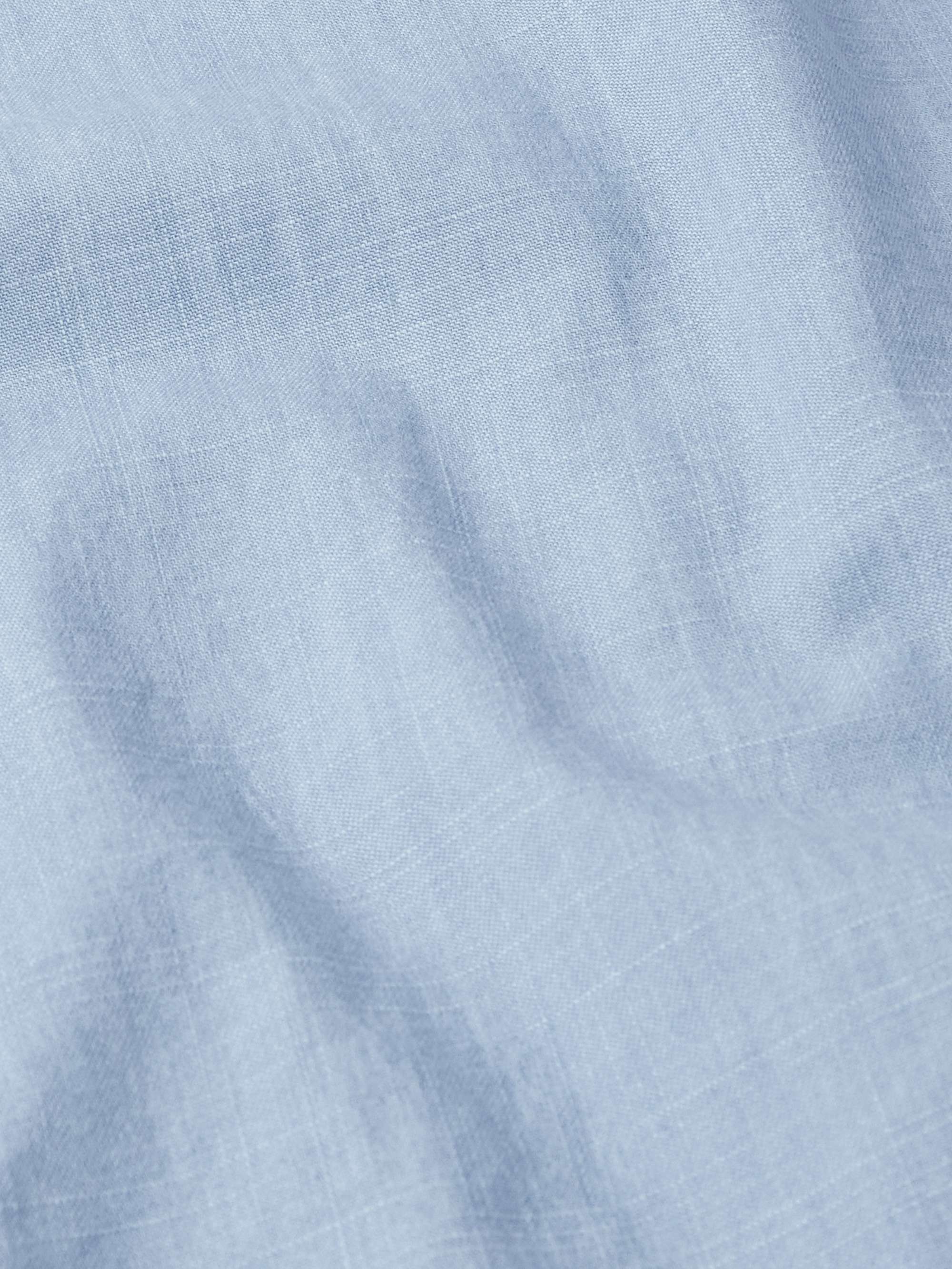 Cutaway-Collar Cotton-Chambray Shirt view