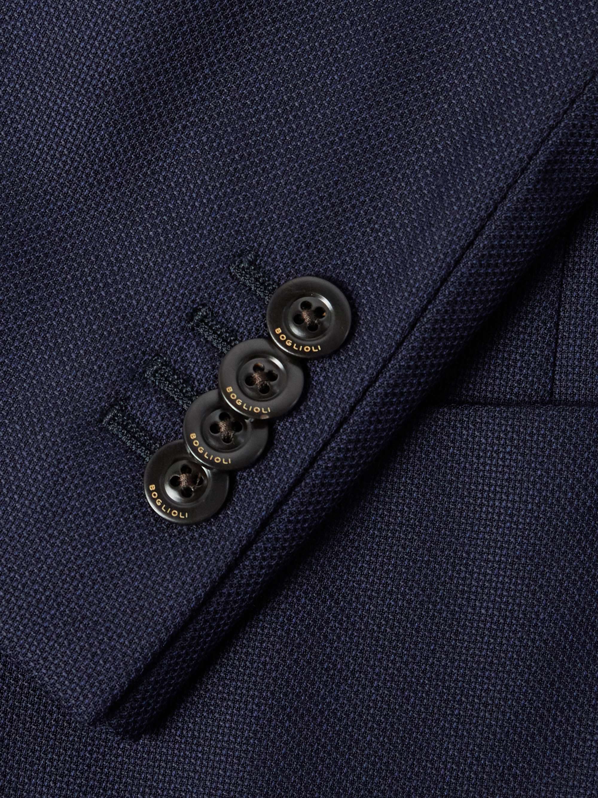 Wool-Piqué Blazer view