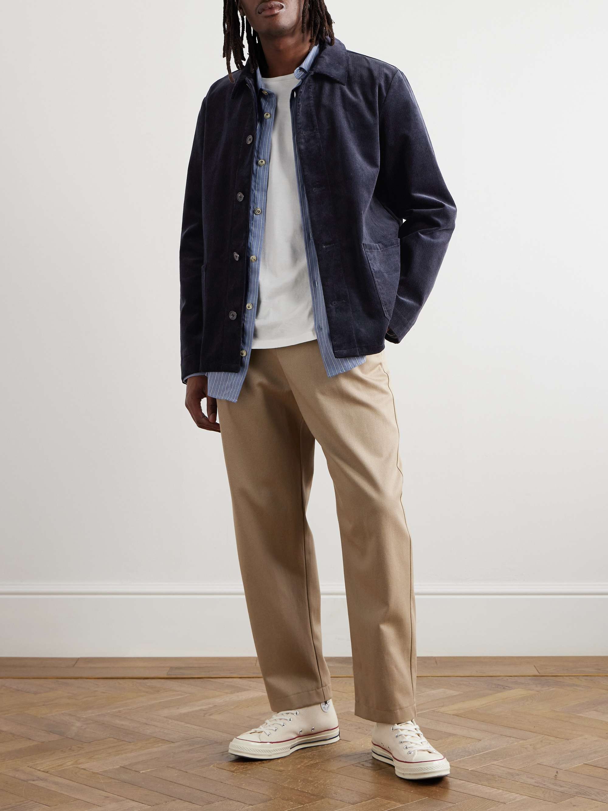 Kerlouan Cotton-Corduroy Overshirt view