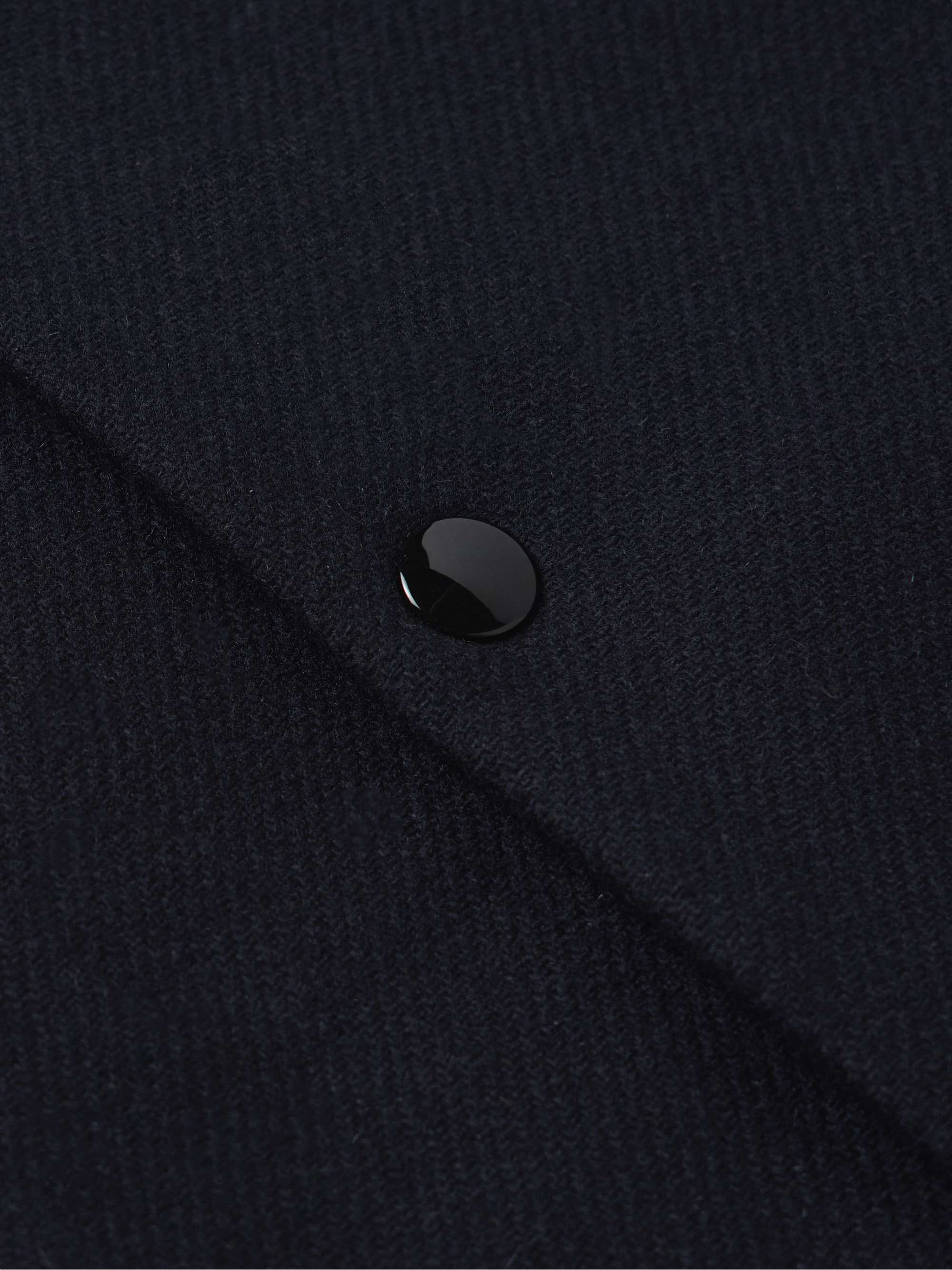 Micky Virgin Wool-Blend Twill Bomber Jacket view