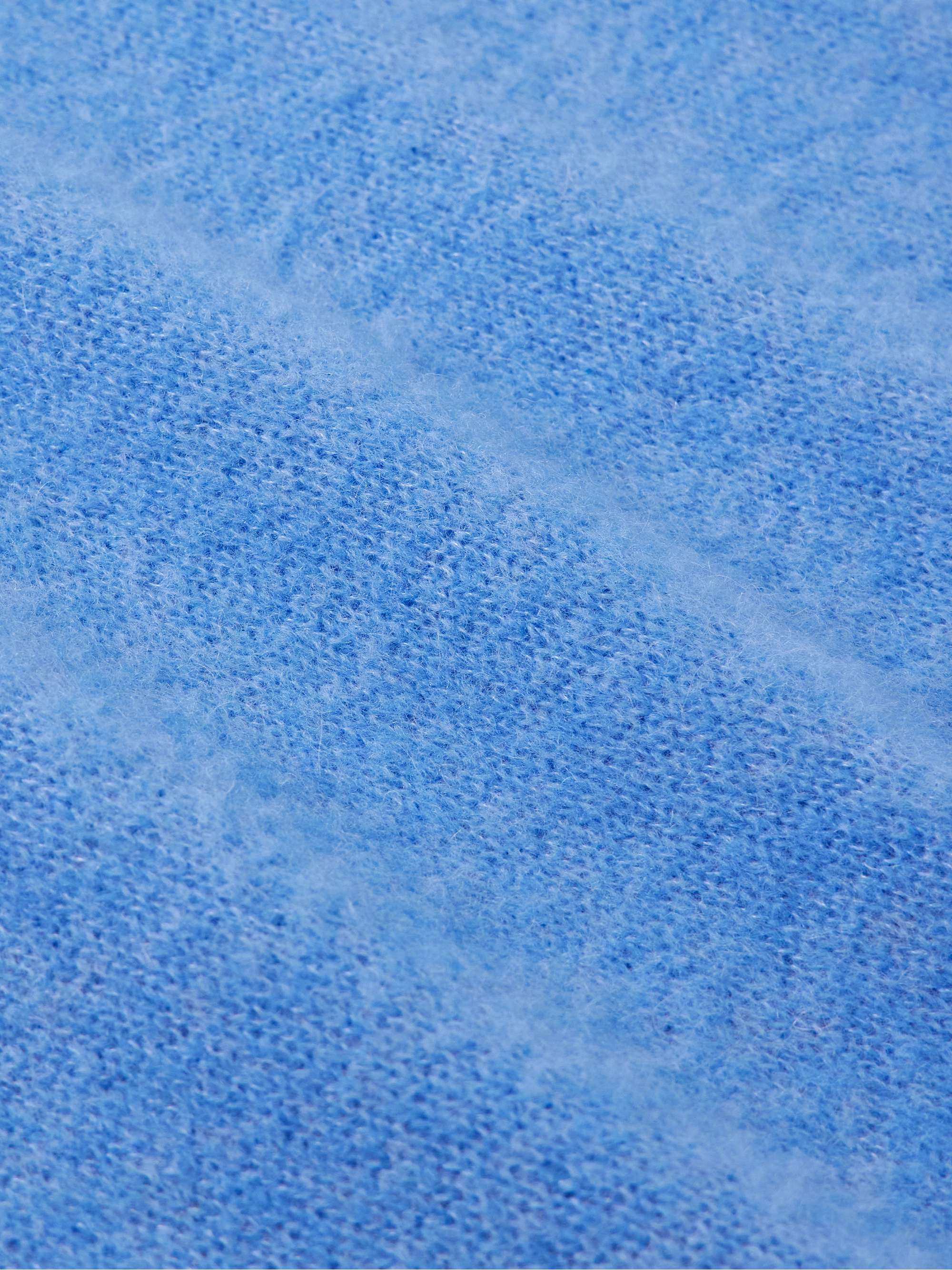 Tyler Alpaca-Blend Mock-Neck Sweater view
