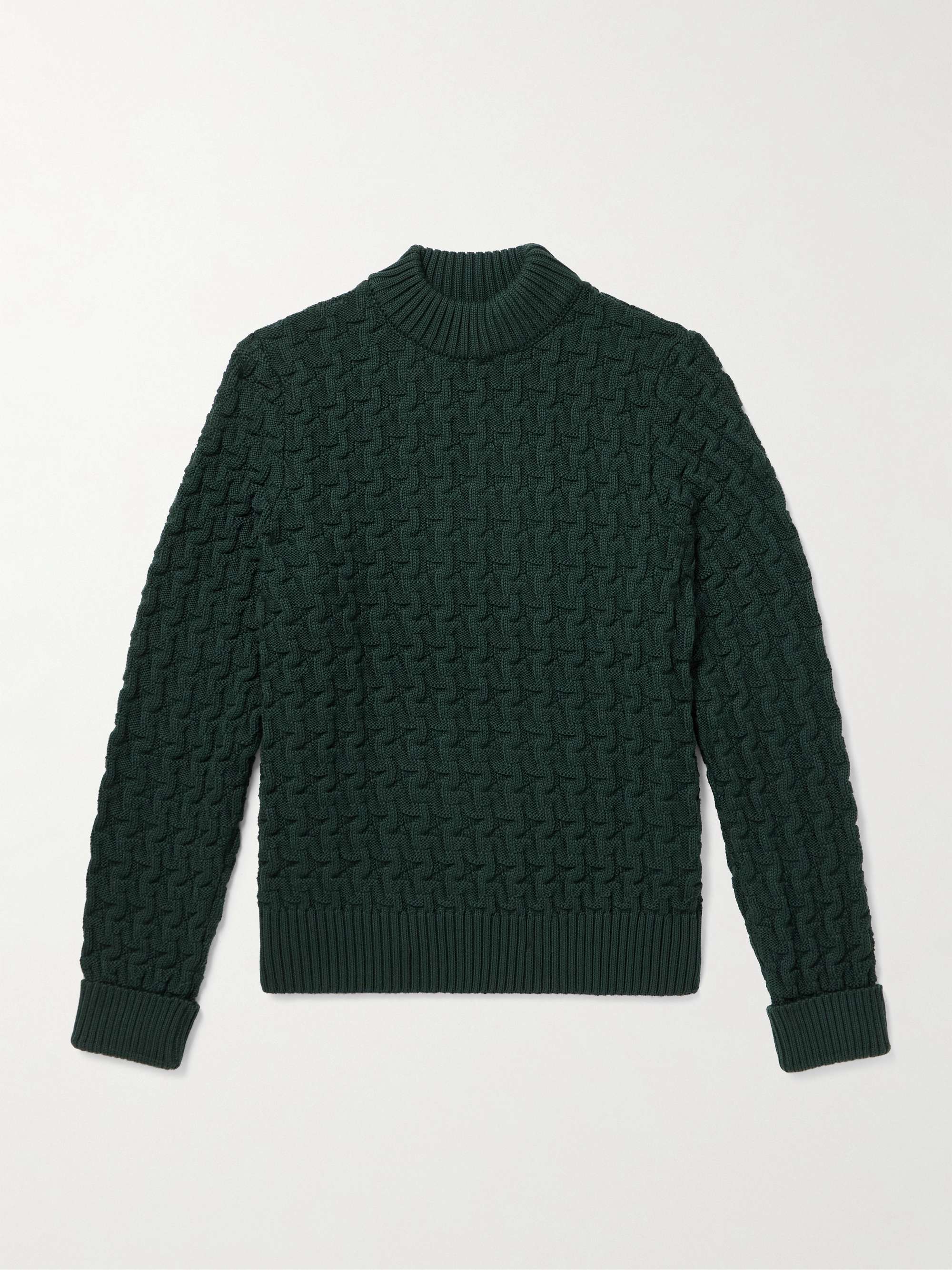 Stark Textured Virgin Wool Sweater view