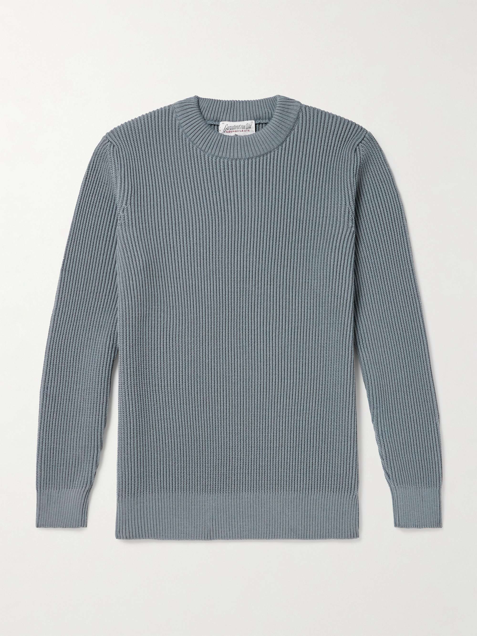 Fender III Slim-Fit Ribbed Virgin Wool Sweater view