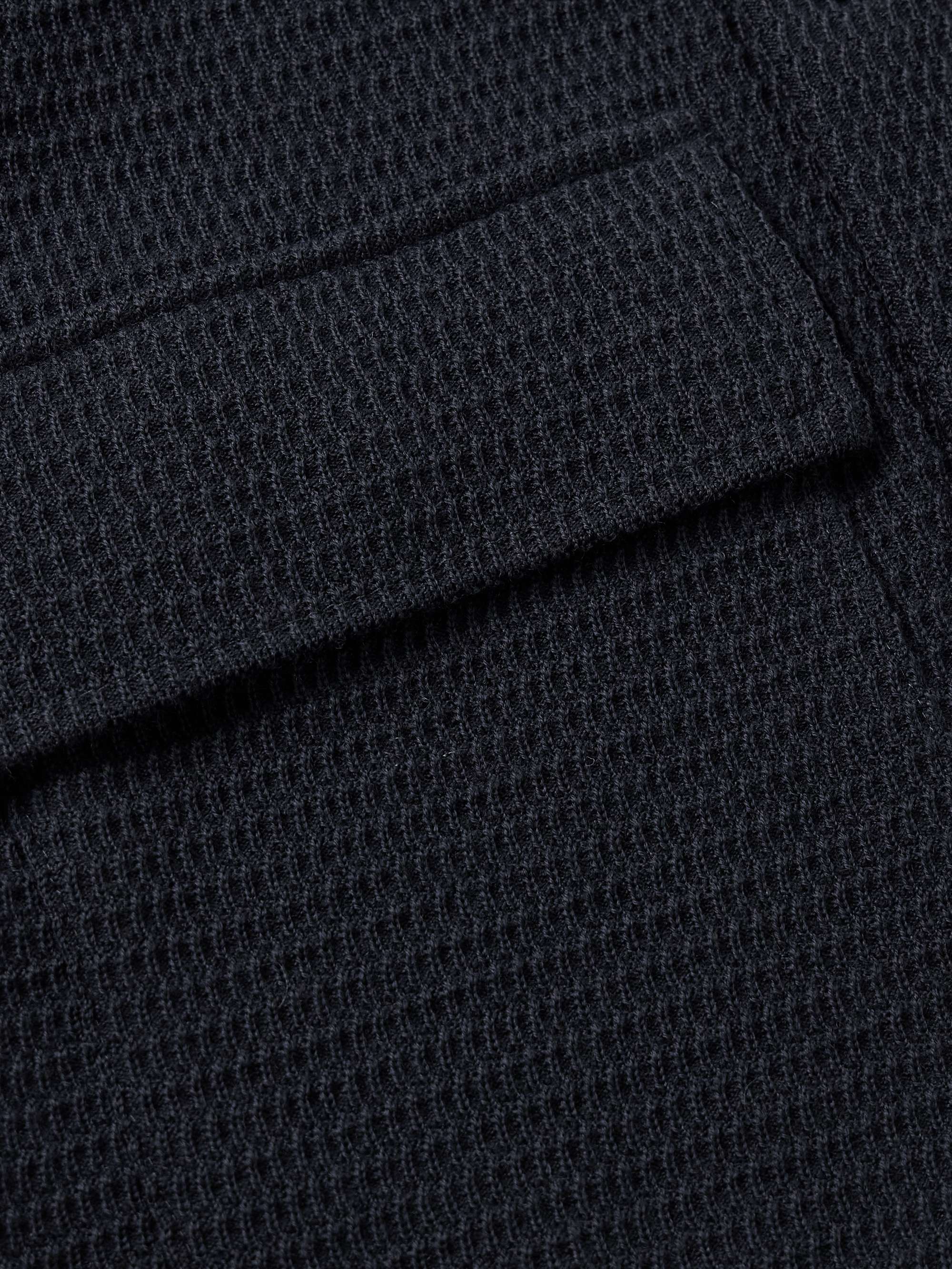 Radial Textured Virgin Wool Jacket view