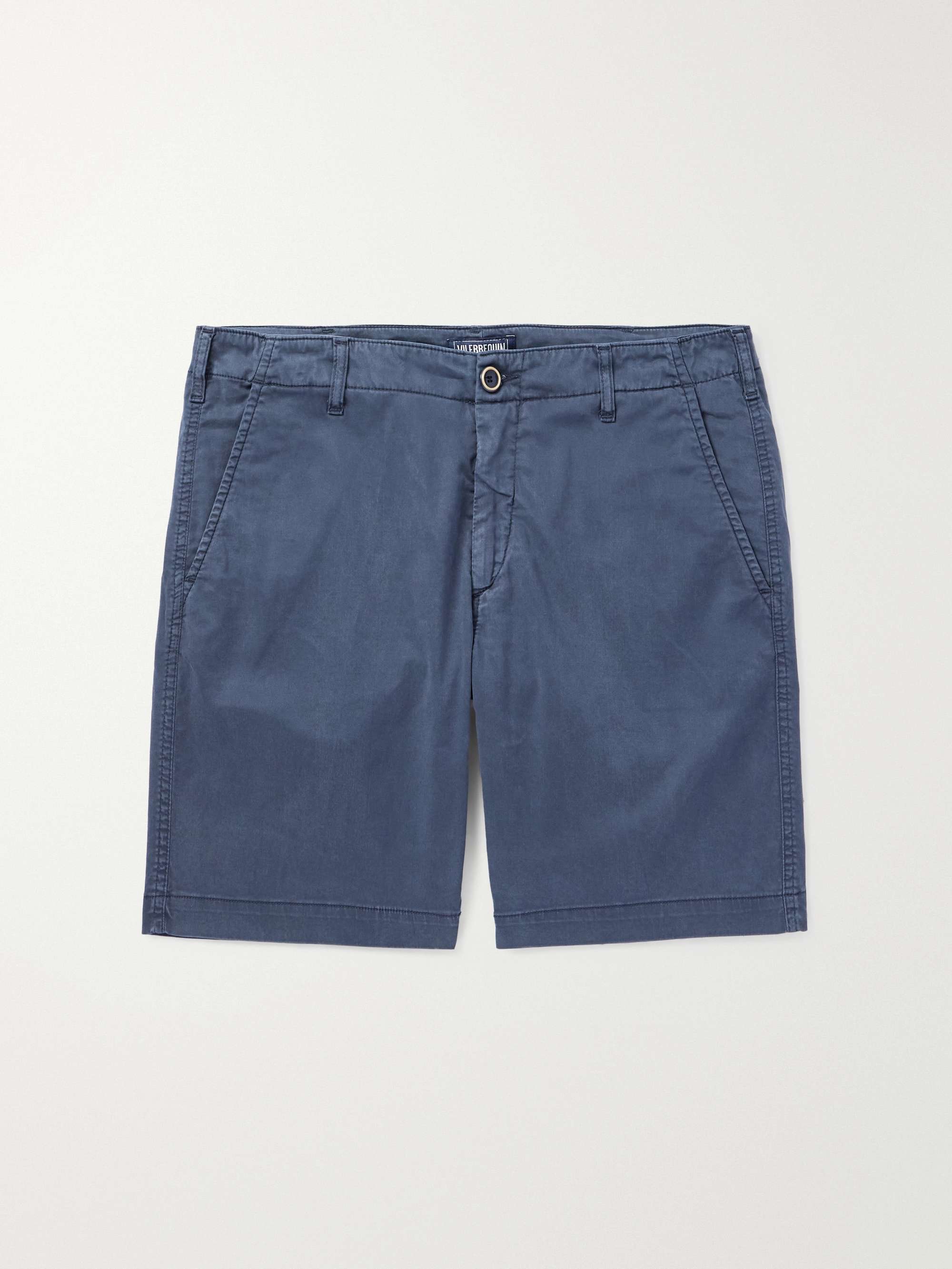 Ponche Straight-Leg Lyocell and Cotton-Blend Bermuda Shorts view