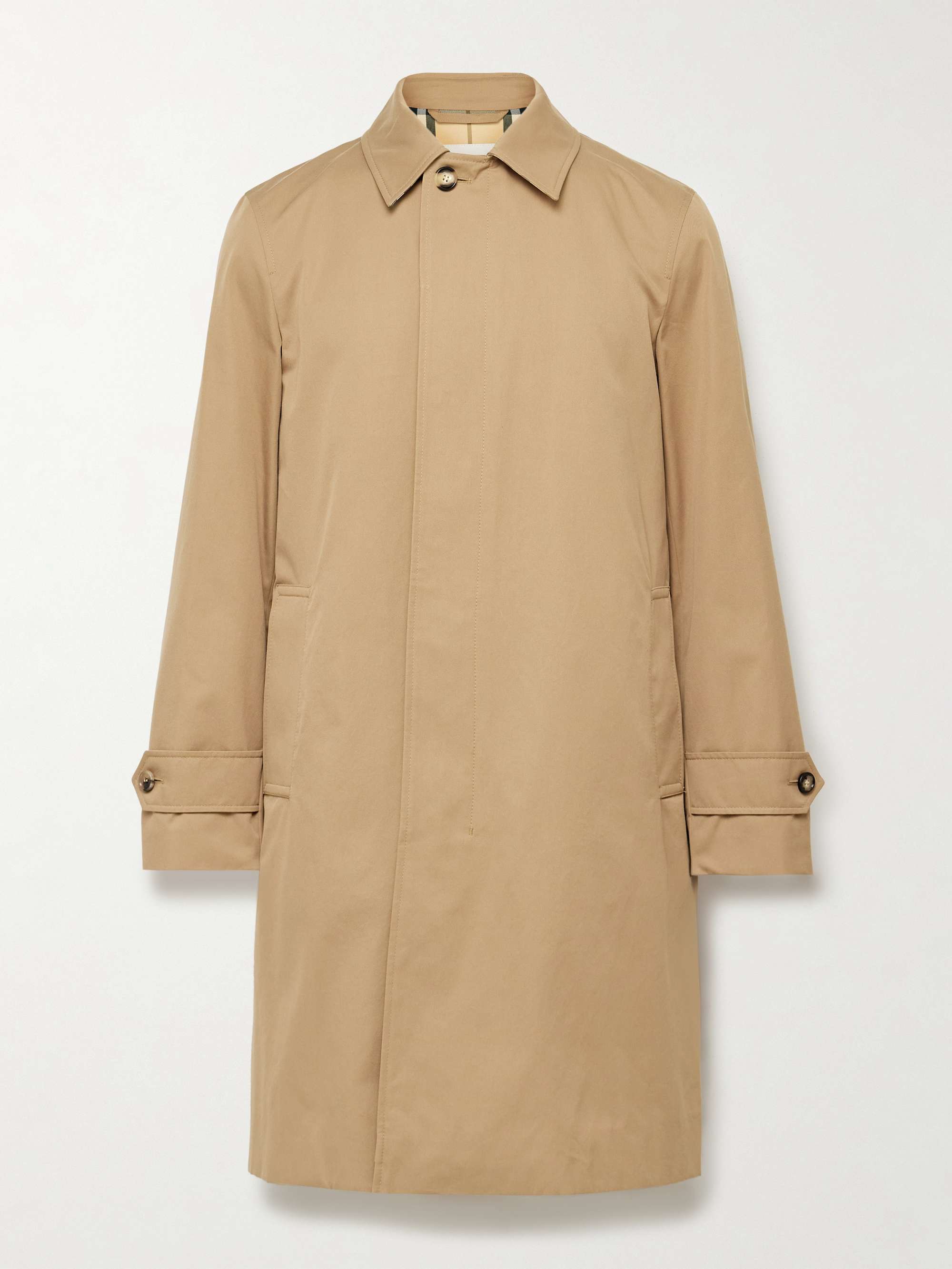 Cotton-Gabardine Trench Coat view