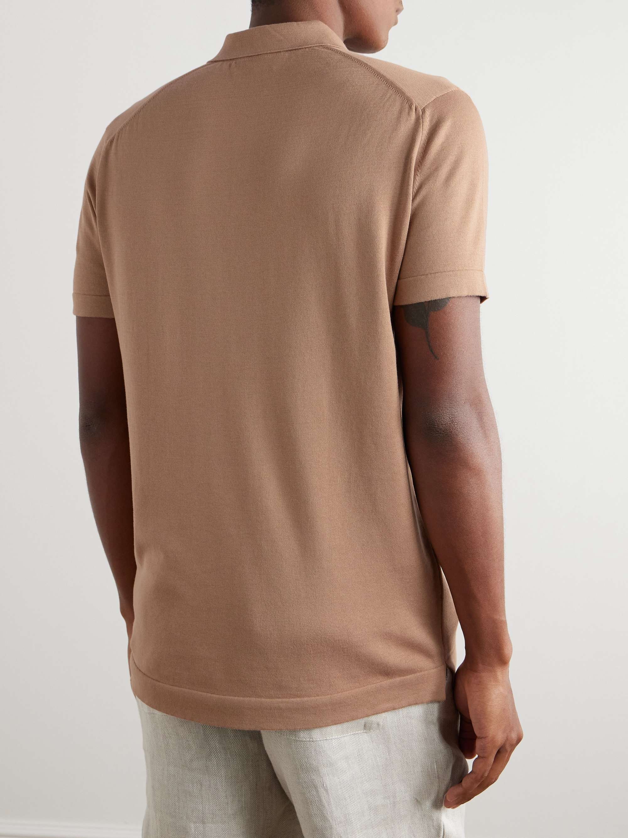 Jacob Sea Island Cotton Polo Shirt view