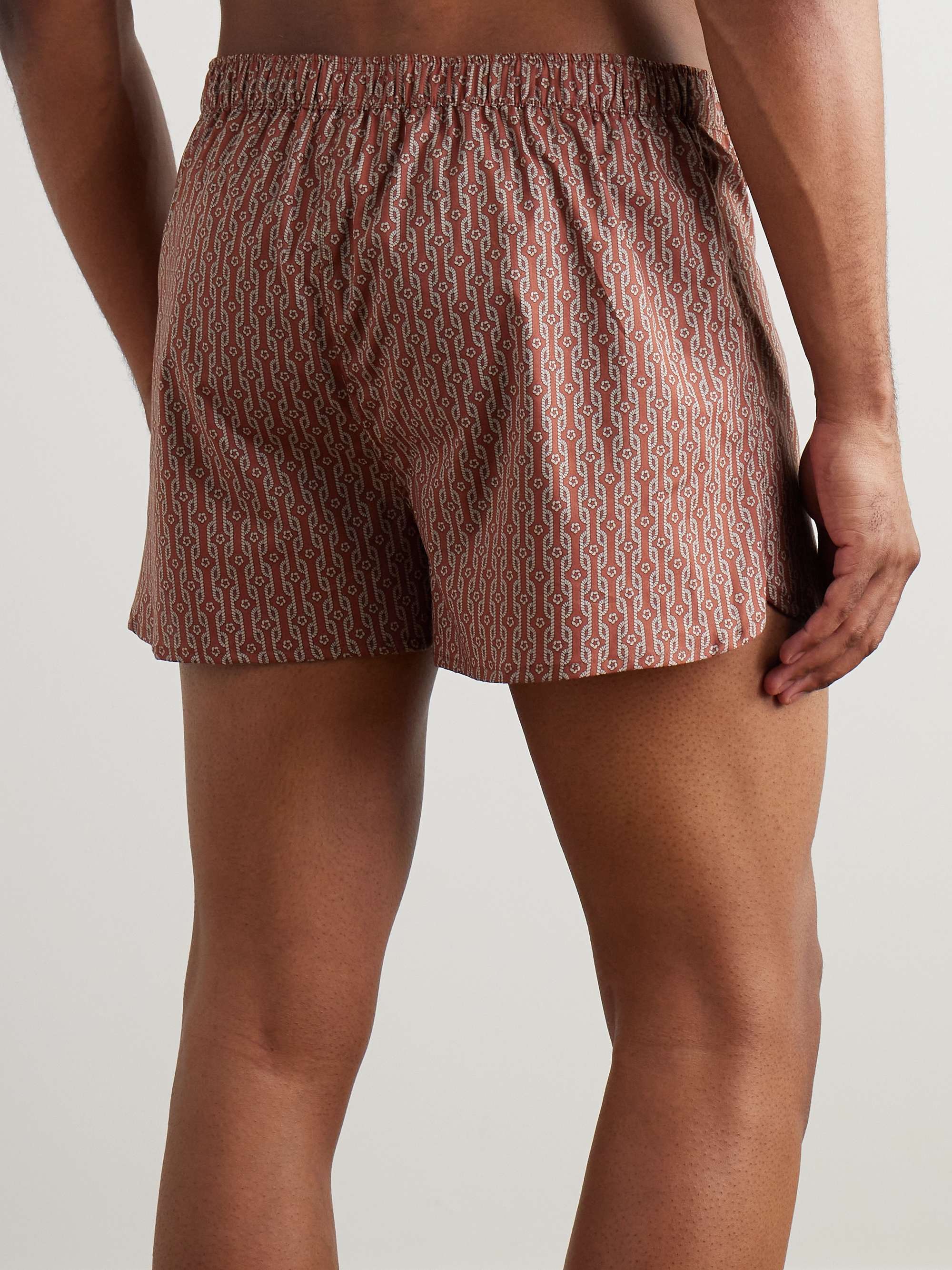 Nelson 103 Printed Cotton Boxer Shorts view