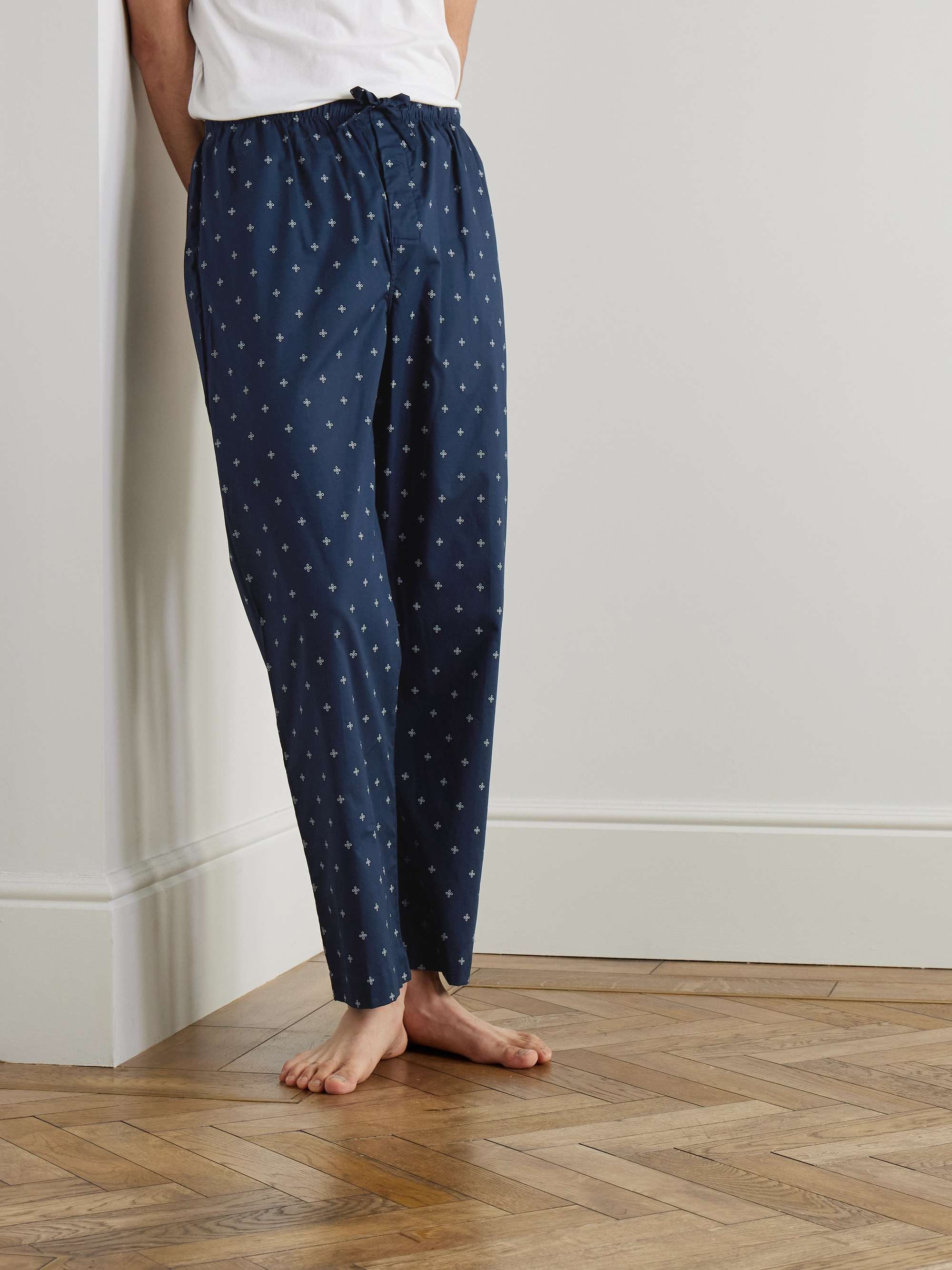 Nelson Printed Cotton-Batiste Pyjama Trousers view