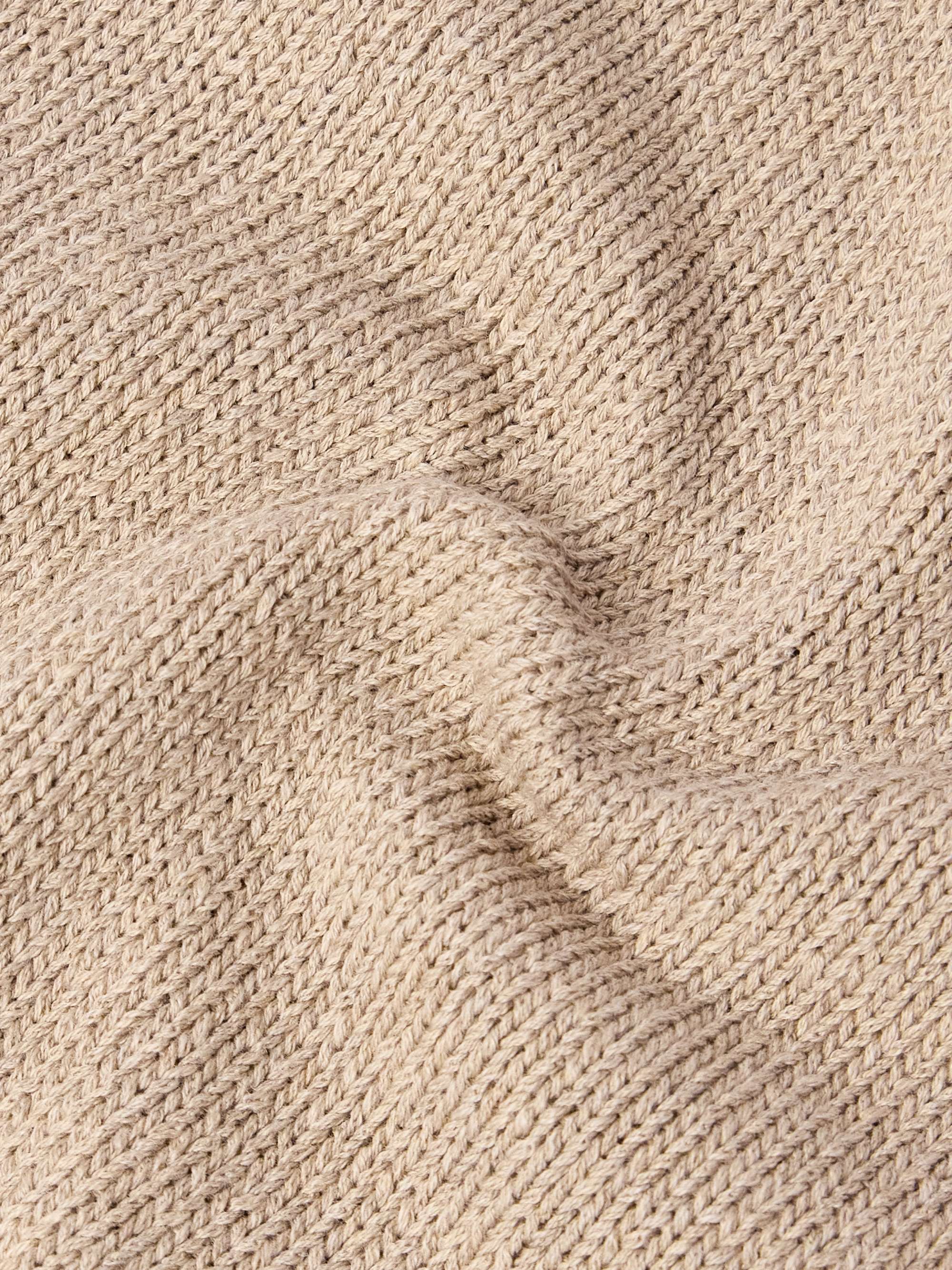 Tony Cotton and Silk-Blend Cardigan view