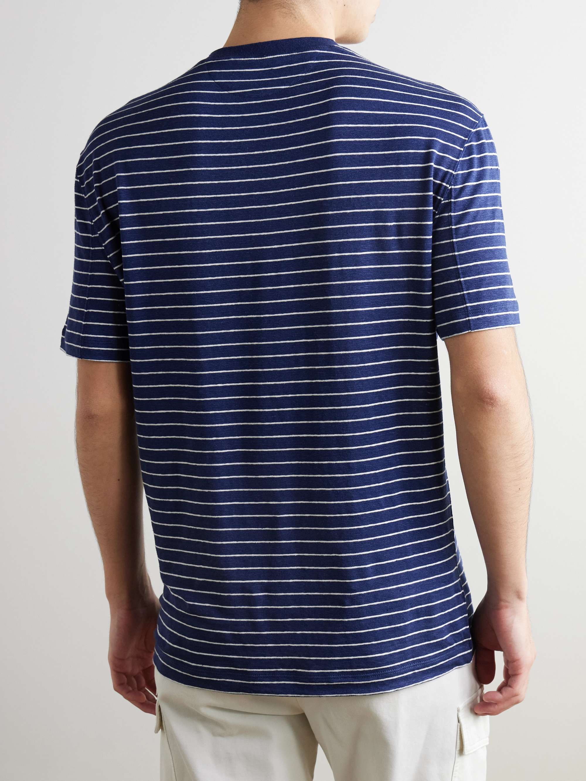 Striped Cotton T-Shirt view