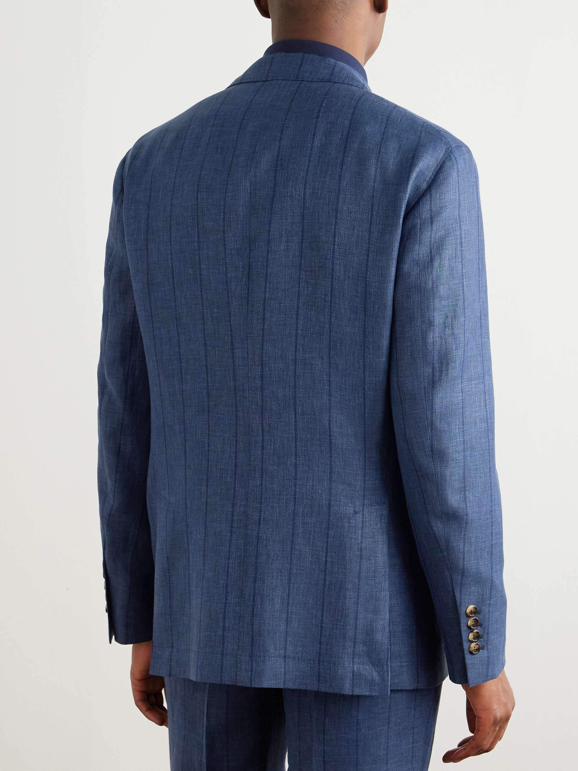 Wool, Linen and Silk-Blend Suit Jacket view