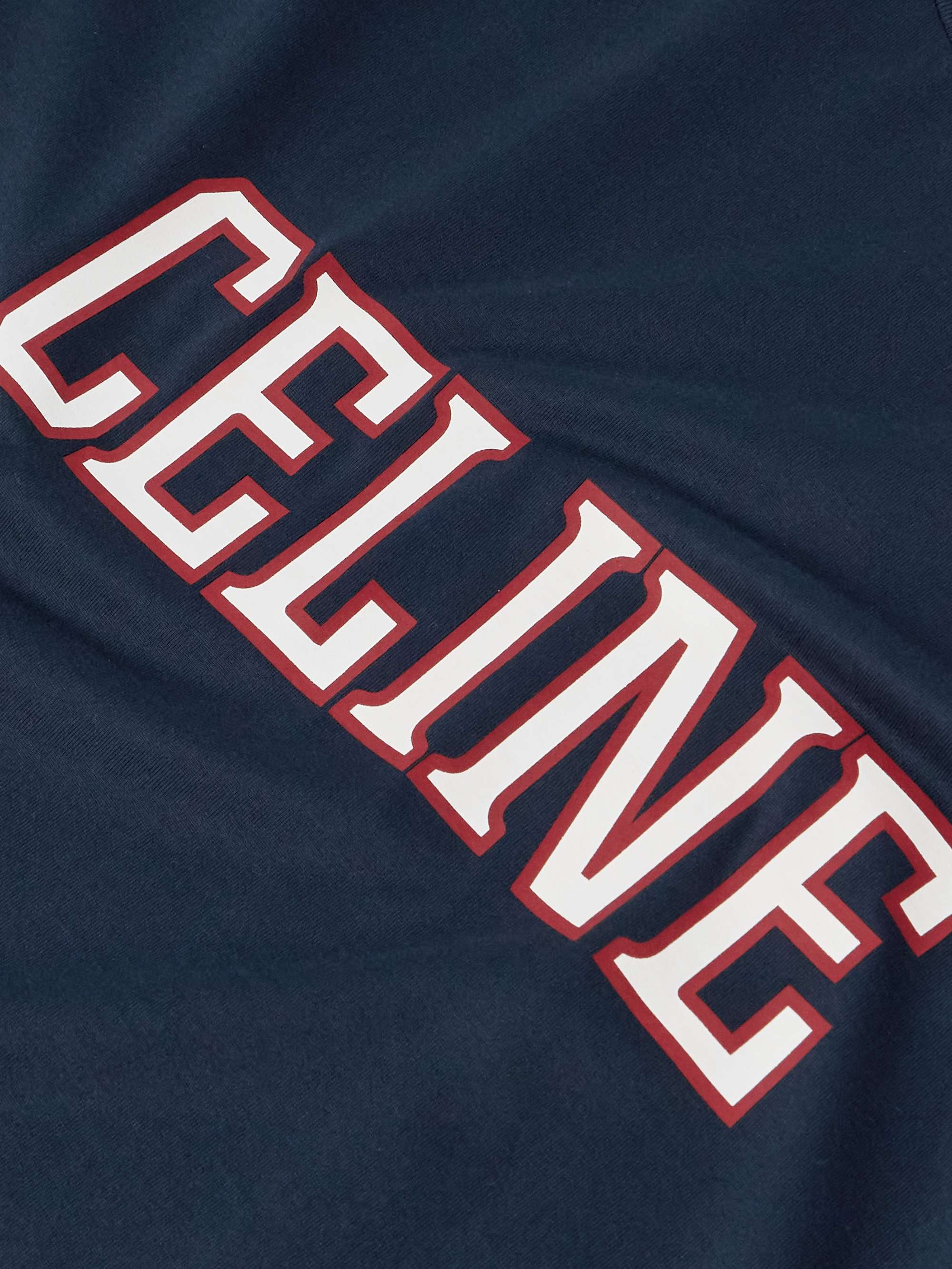 Logo-Print Layered Cotton-Jersey T-Shirt view