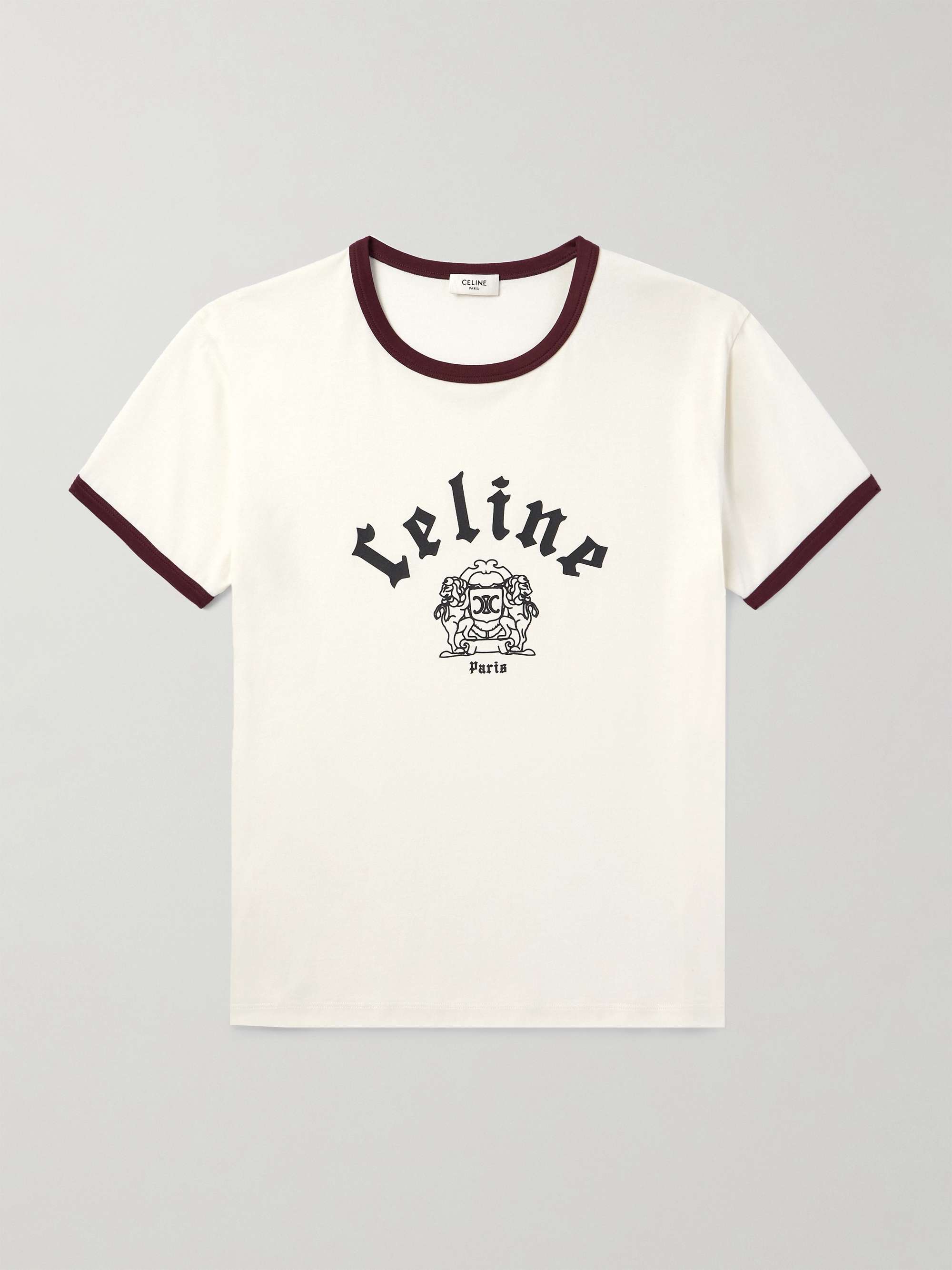 Cropped Logo-Print Cotton-Jersey T-Shirt view