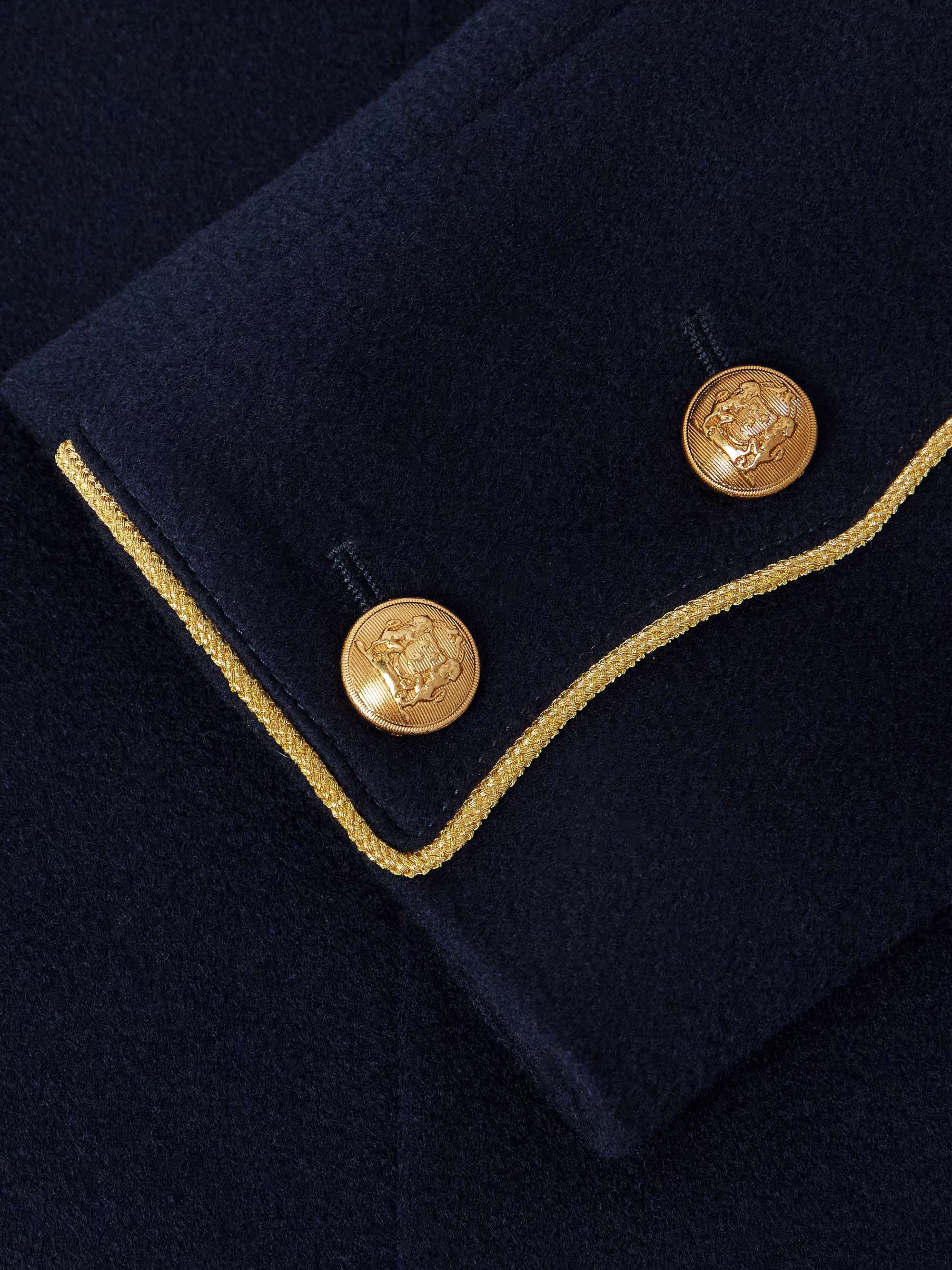 Spencer Piped Wool-Felt Jacket view