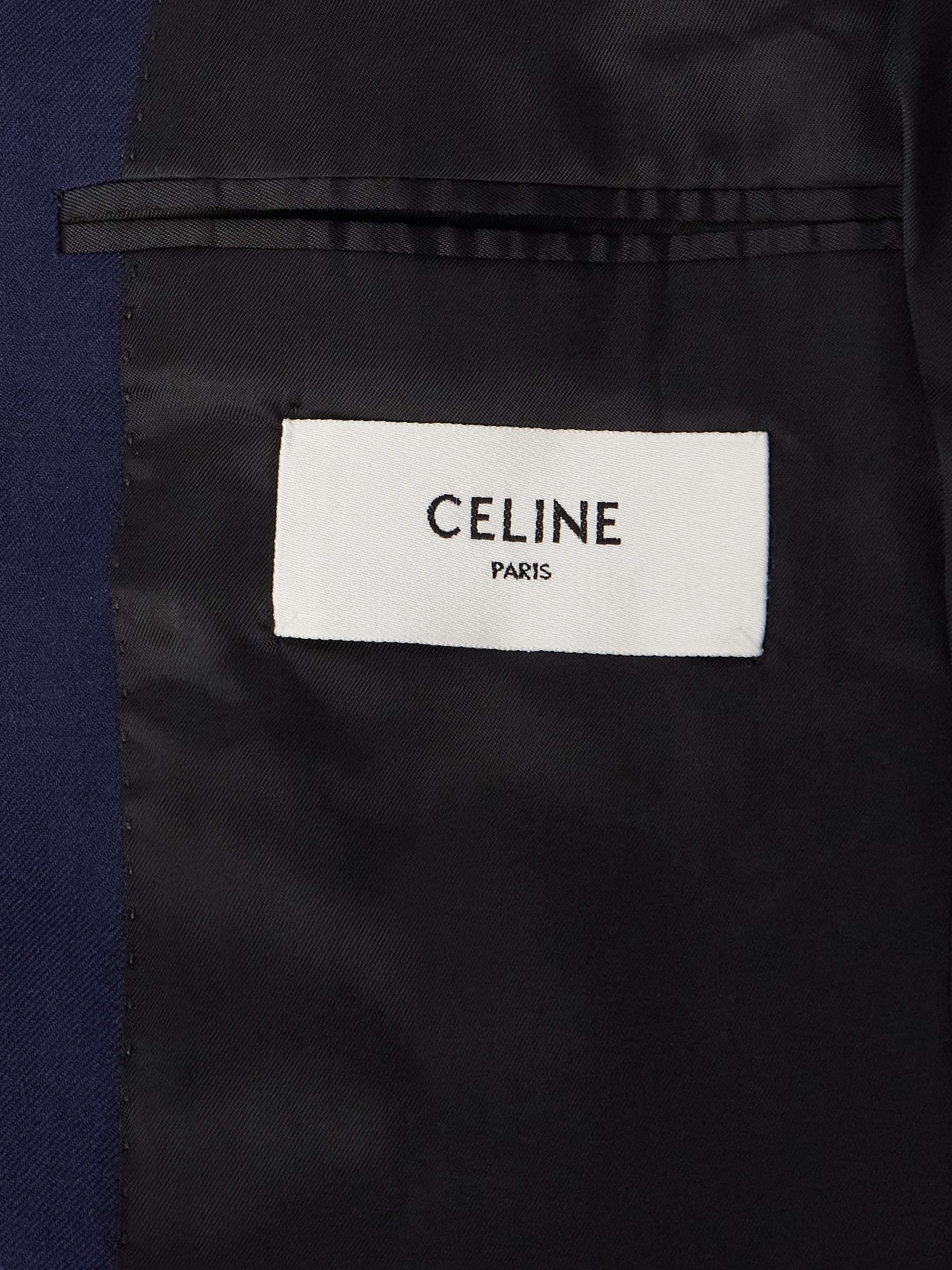 Camden Double-Breasted Gabardine Blazer view