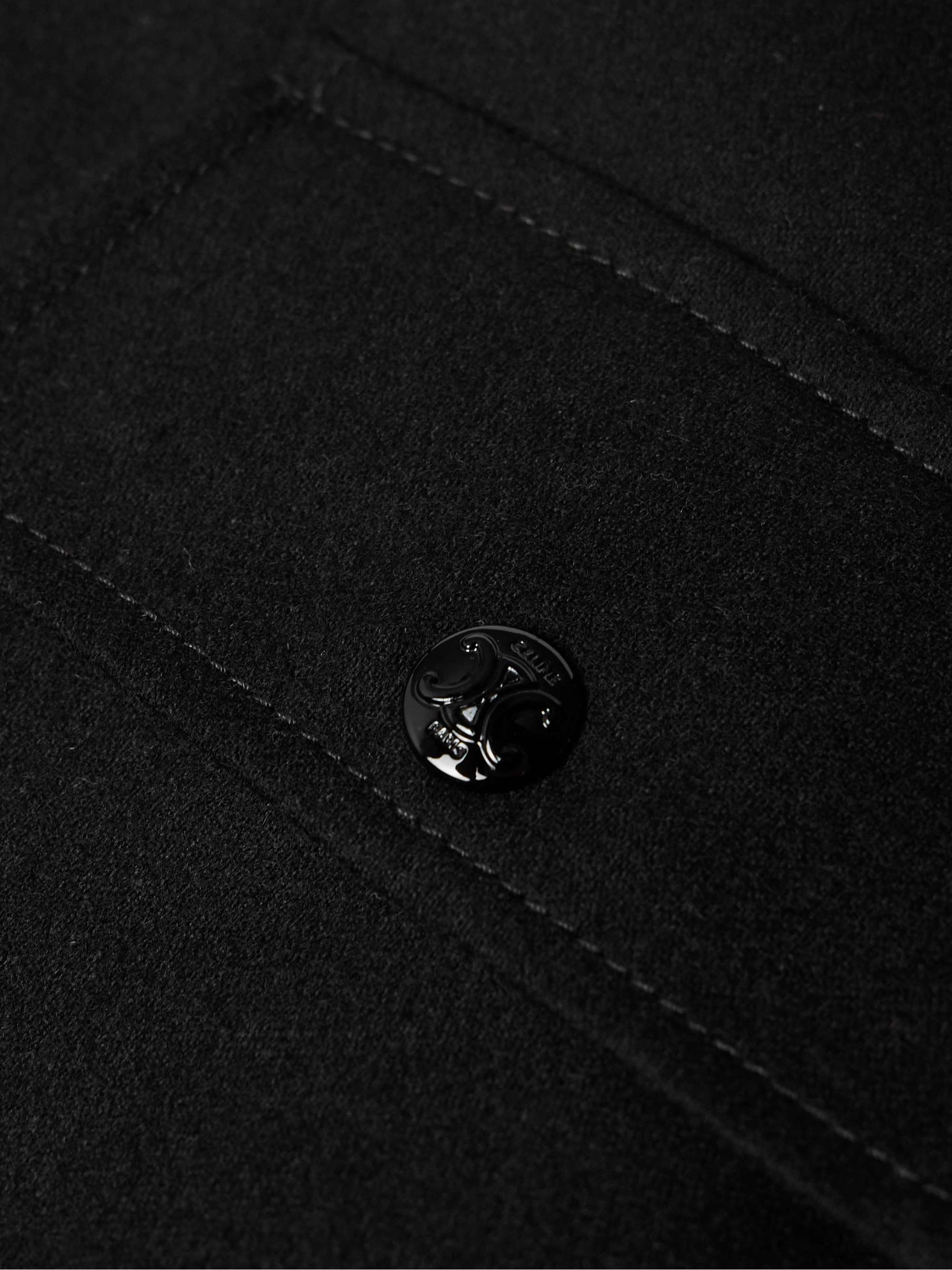 Cashmere-Flannel Overshirt view