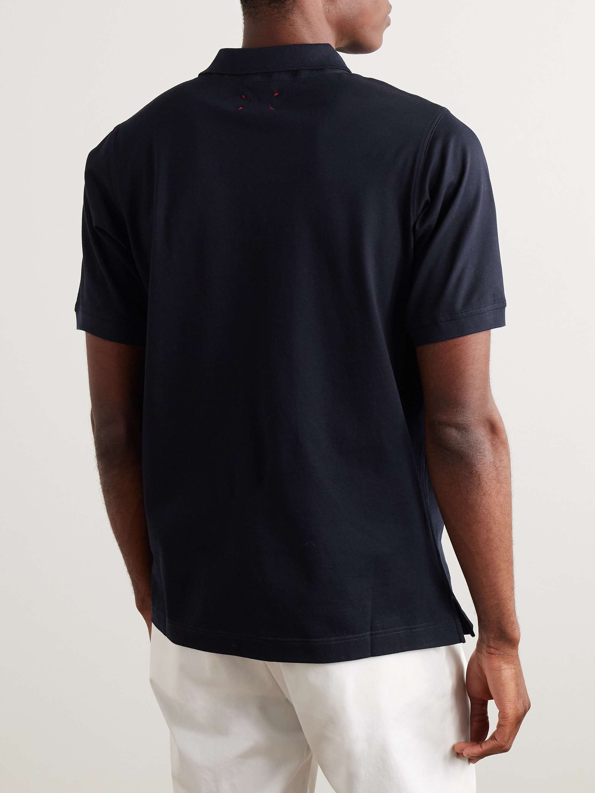 Cotton-Piqué Polo Shirt view