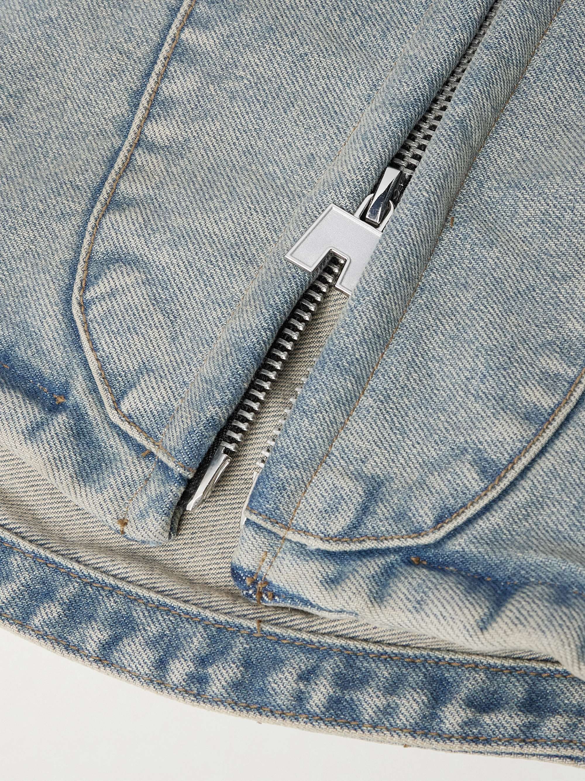 Fathers Garden Logo-Appliquéd Denim Jacket view