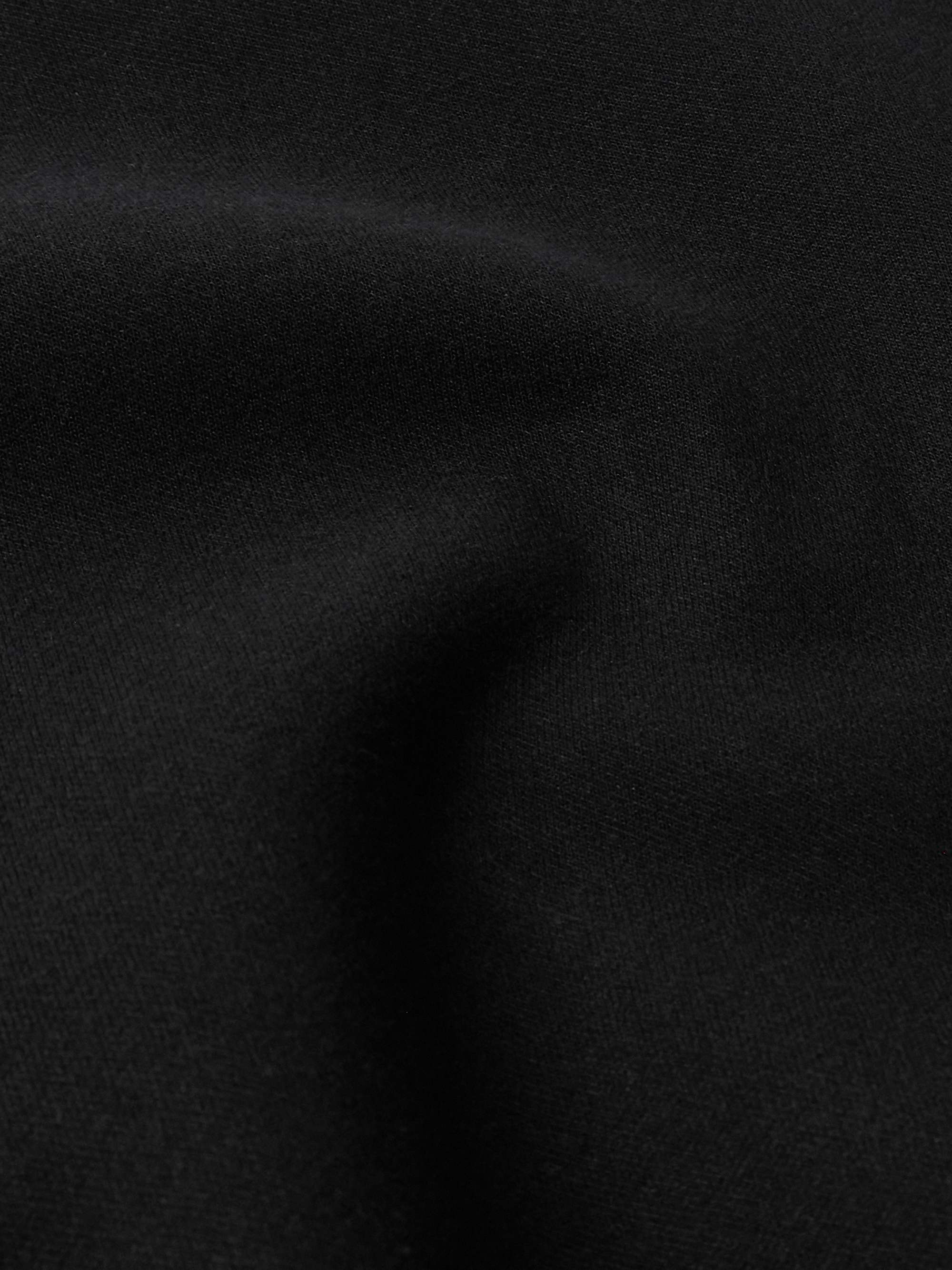 Sponge Cotton-Blend Fleece Half-Zip Sweatshirt view