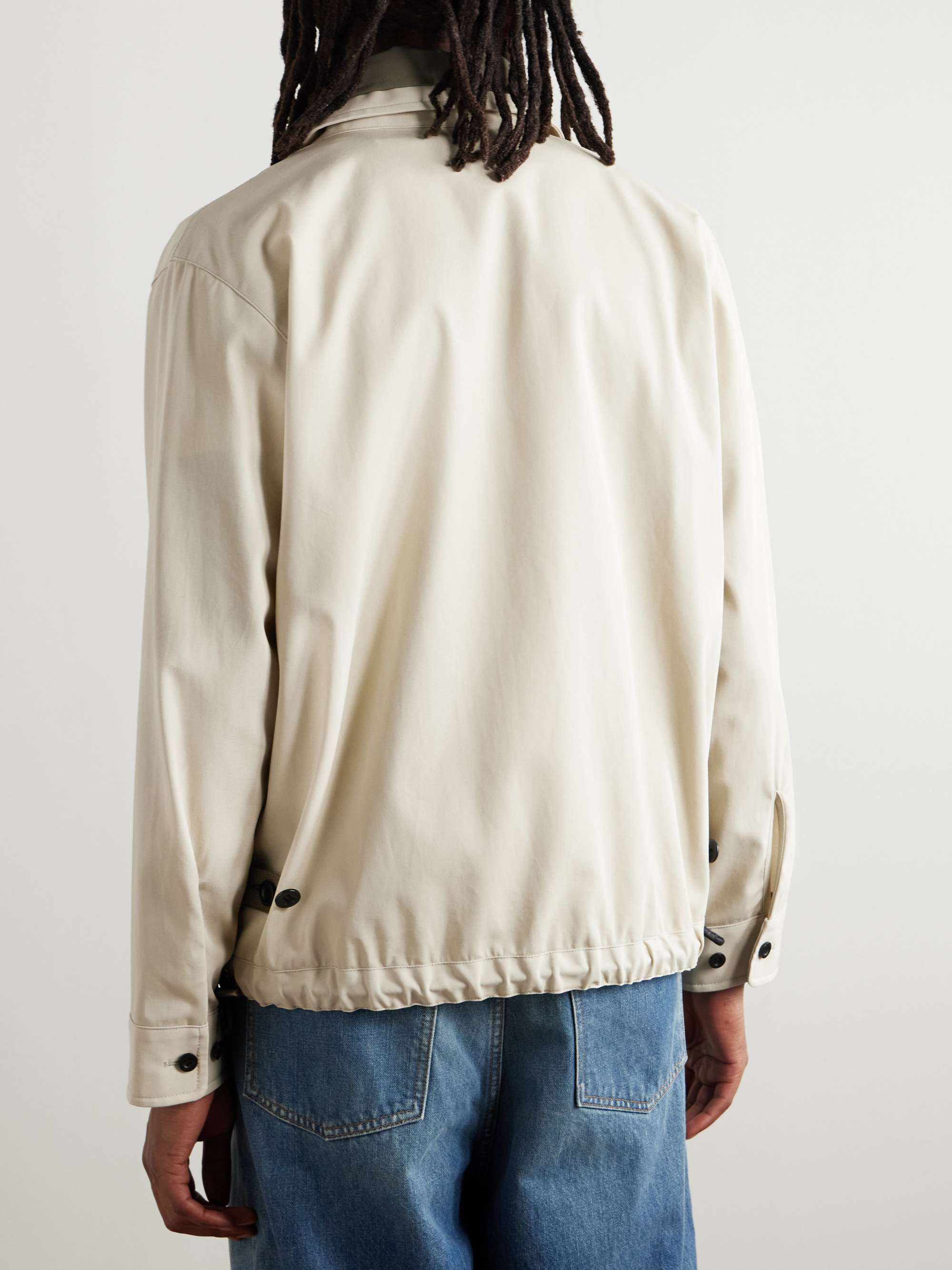 Padded Cotton-Twill Jacket view