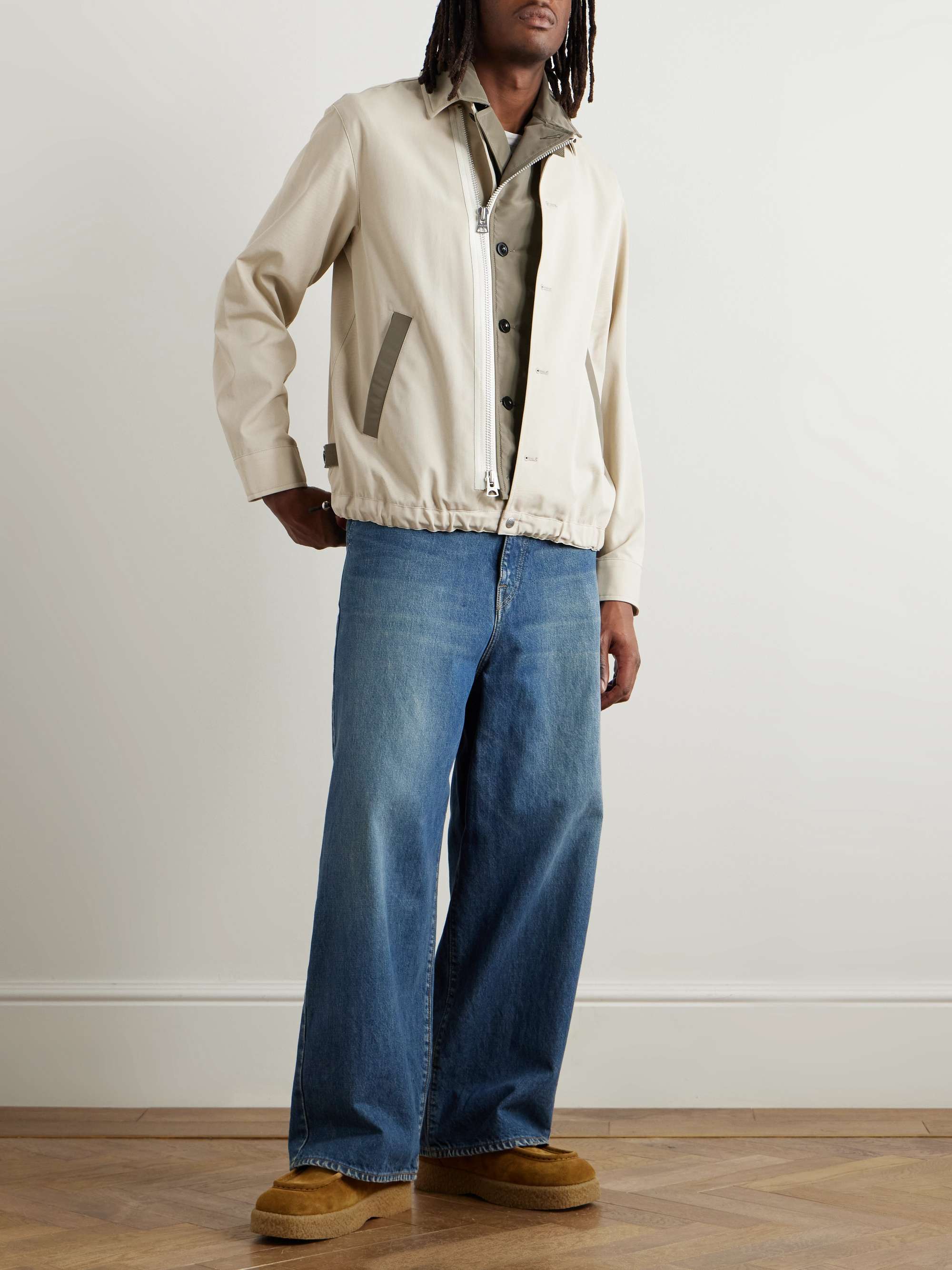 Padded Cotton-Twill Jacket view