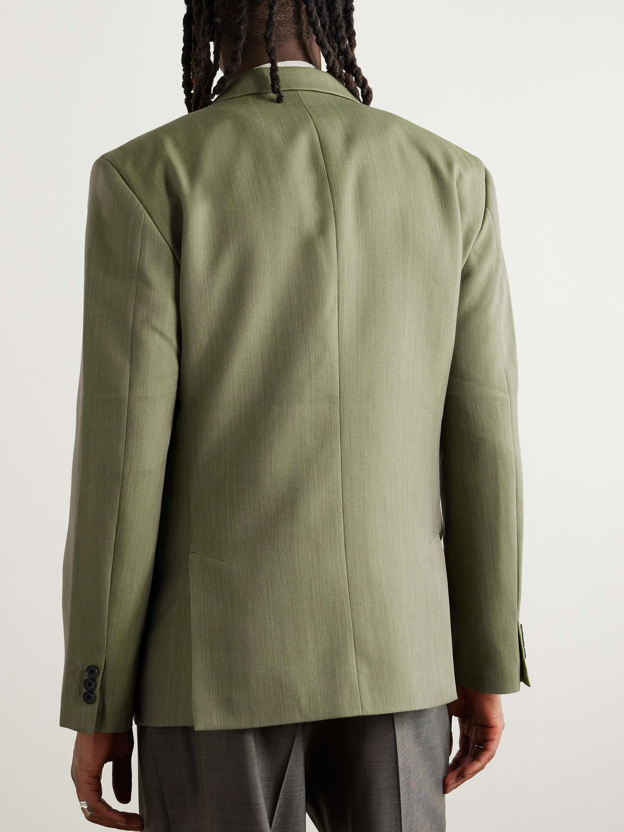 Pico Double-Breasted Wool Blazer view