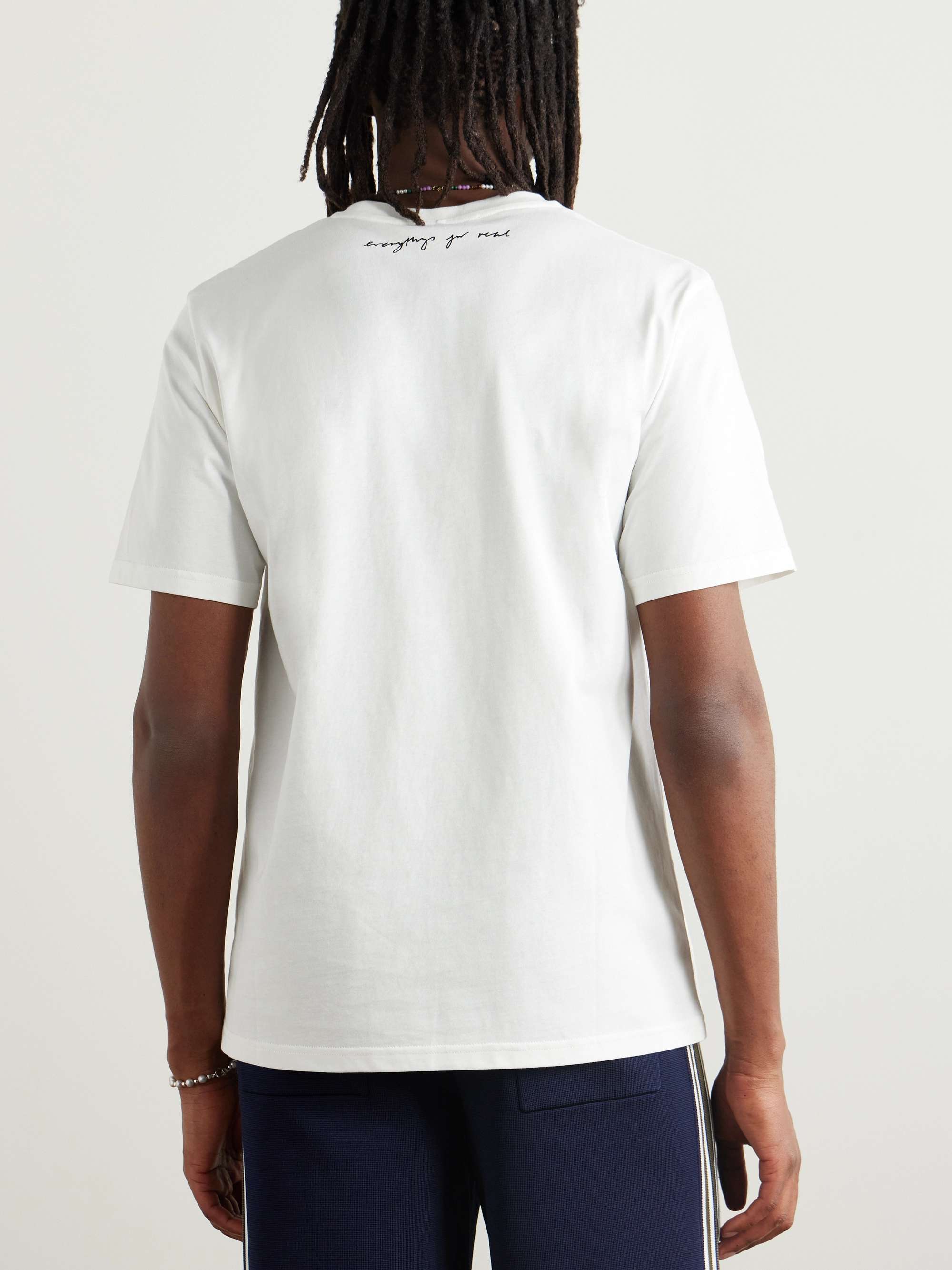 Logo-Print Organic Cotton-Jersey T-Shirt view