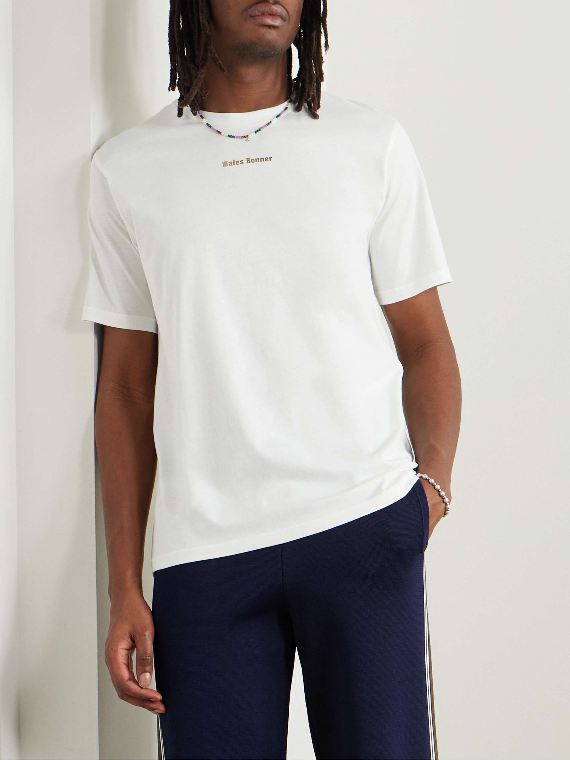 Logo-Print Organic Cotton-Jersey T-Shirt view