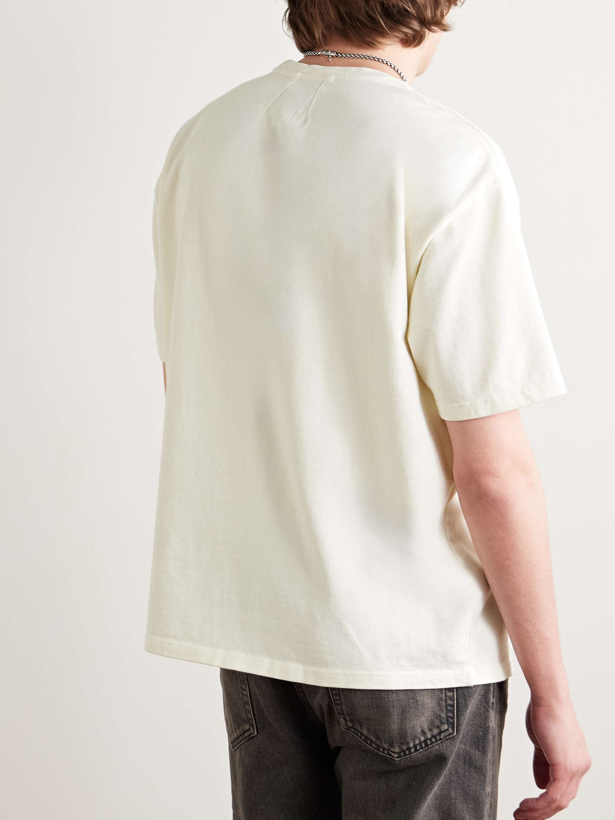 Cadre Noir Logo-Print Cotton-Jersey T-Shirt view