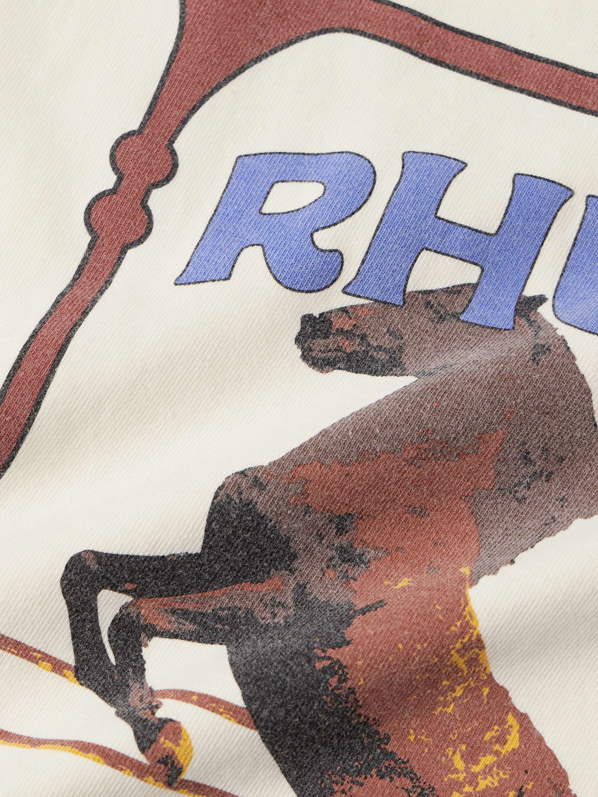 Cadre Noir Logo-Print Cotton-Jersey T-Shirt view