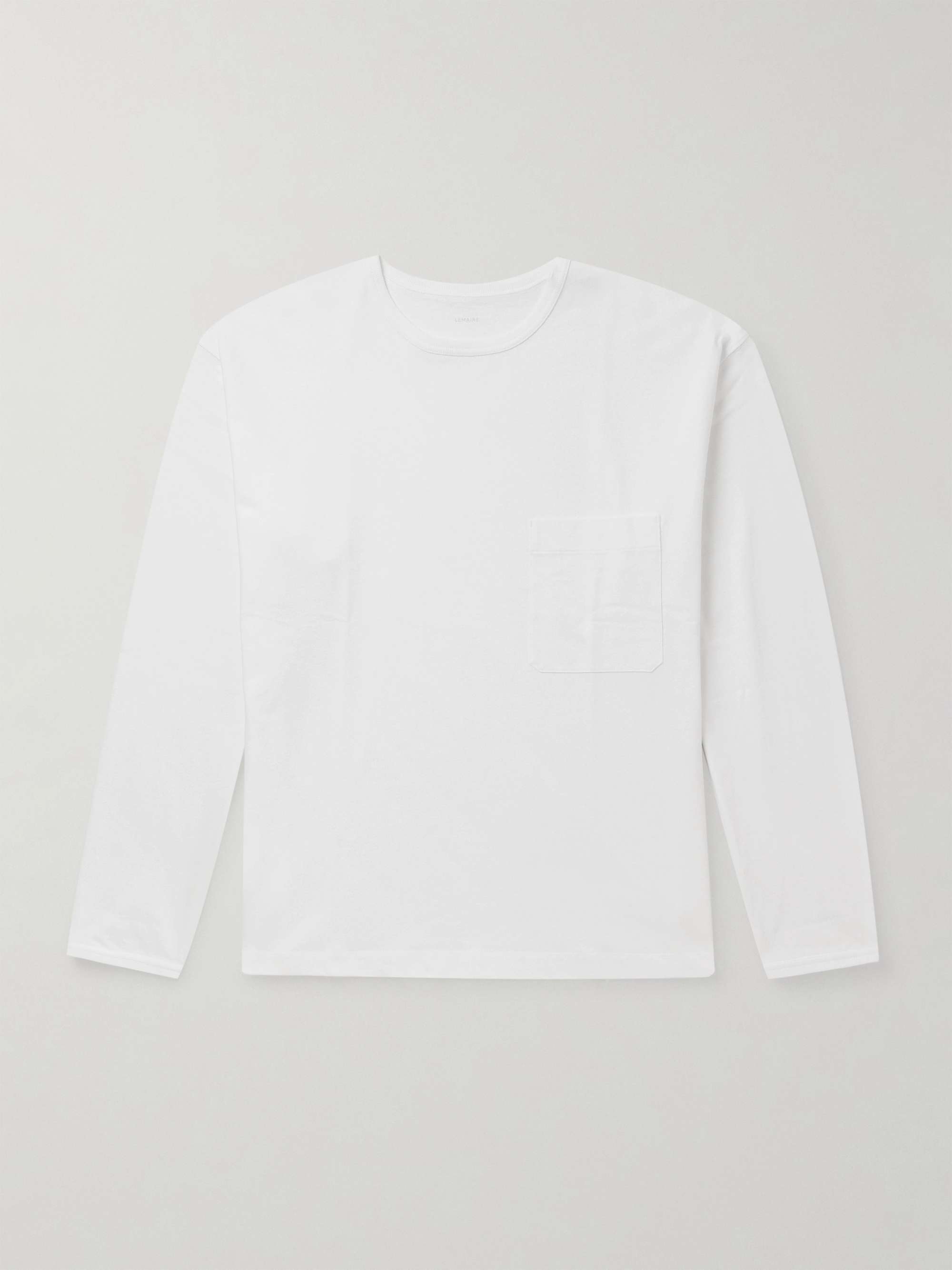 Oversized Cotton and Linen-Blend Jersey T-Shirt view