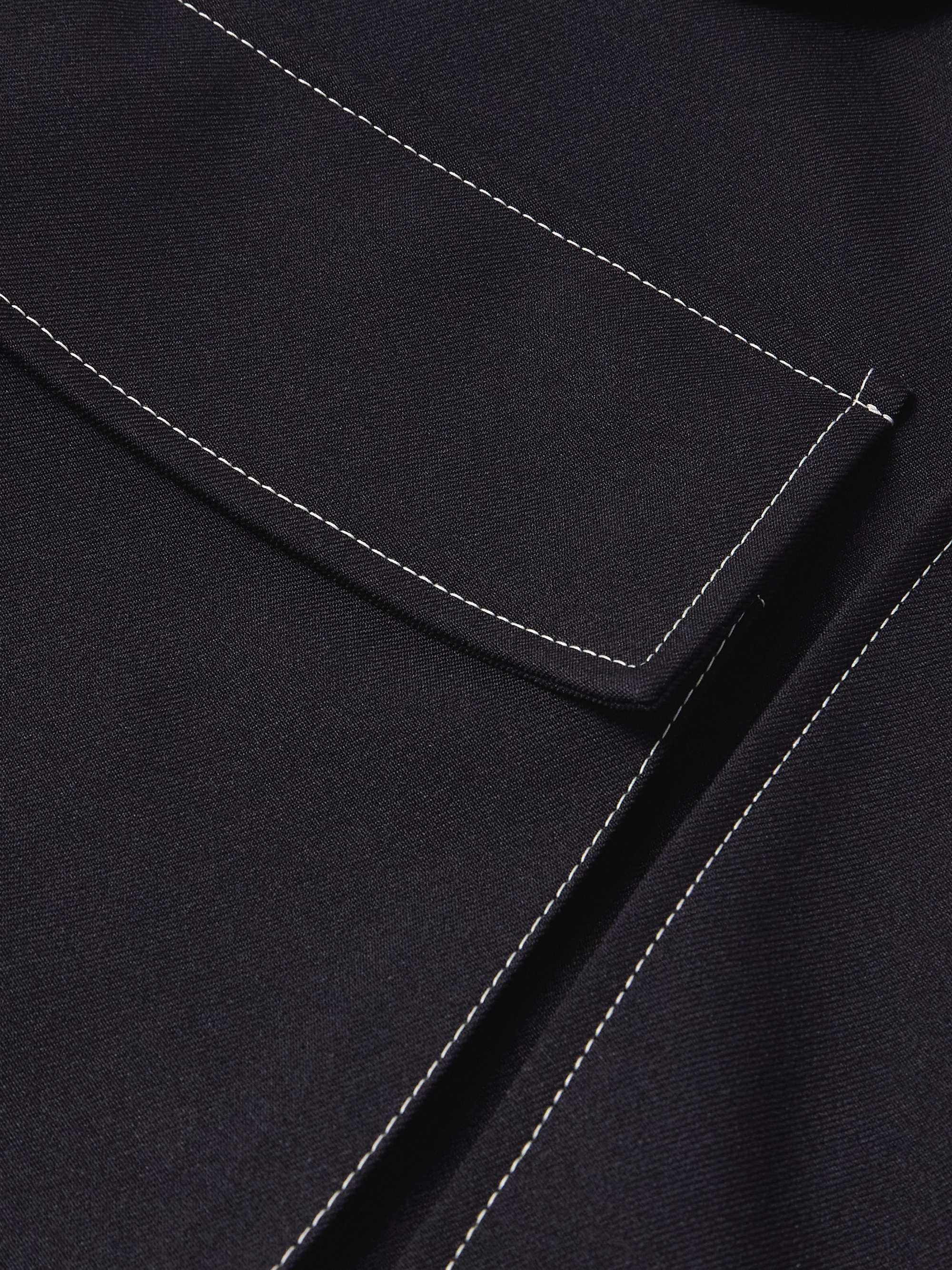 Recycled-Gabardine Blouson Jacket view