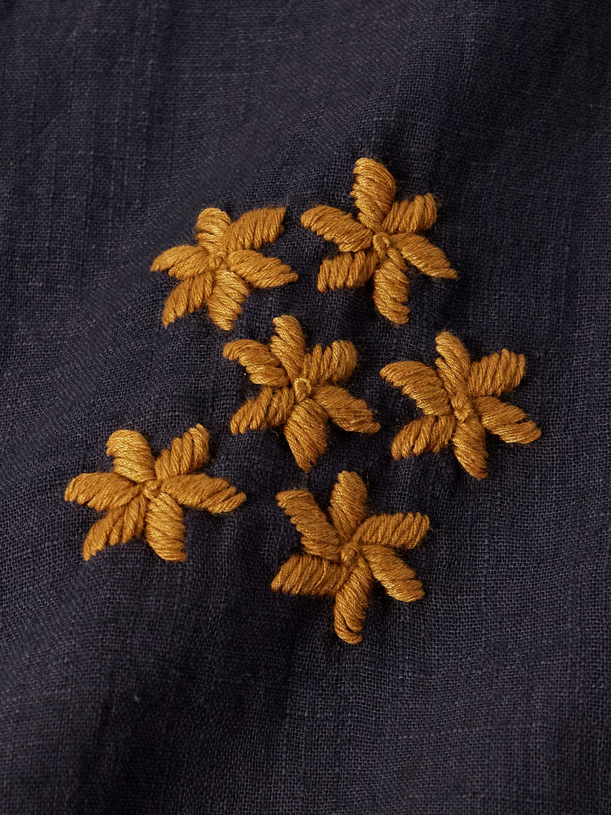Embroidered Cotton-Voile Shirt view
