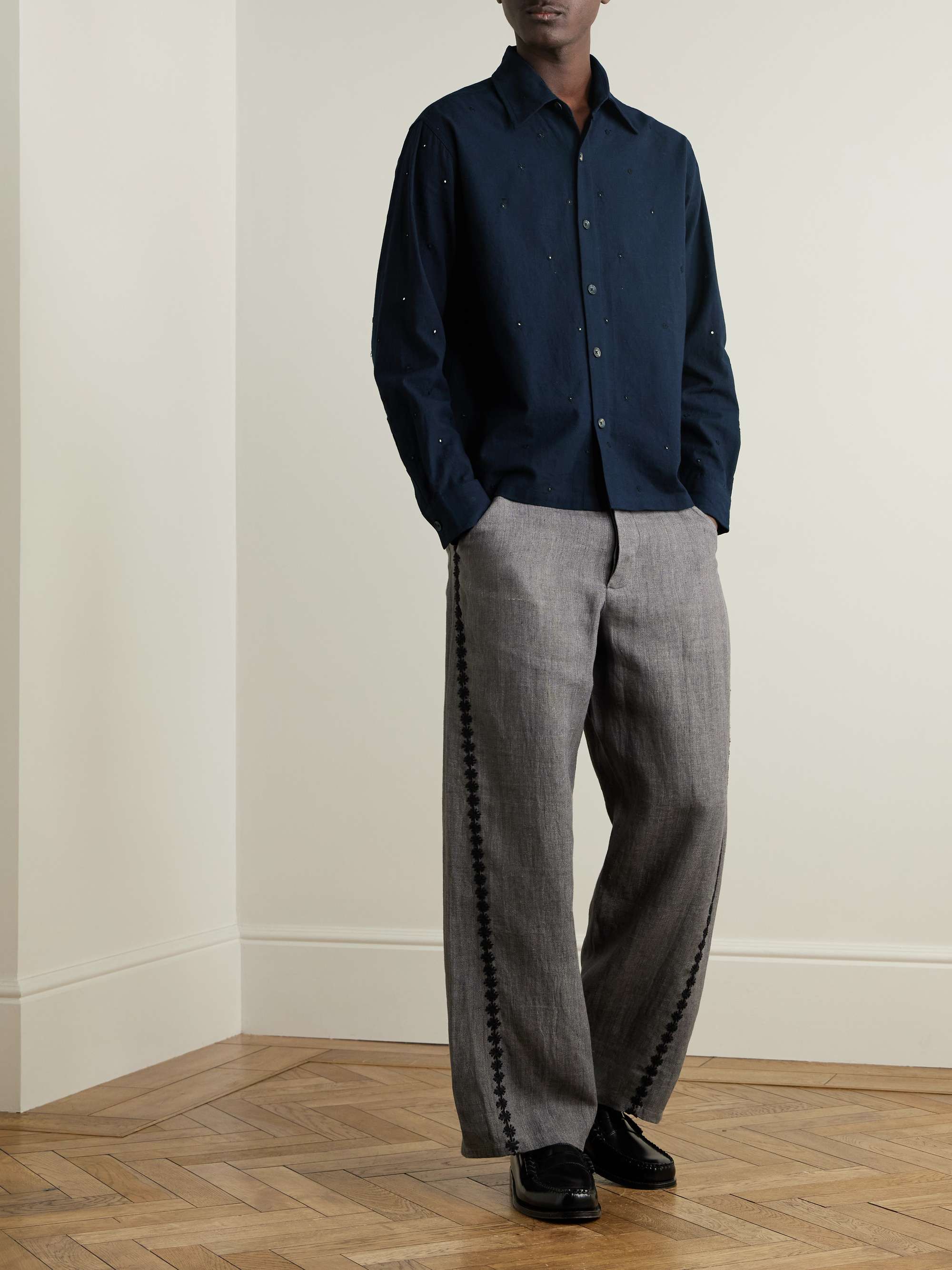 Embellished Cotton Shirt view