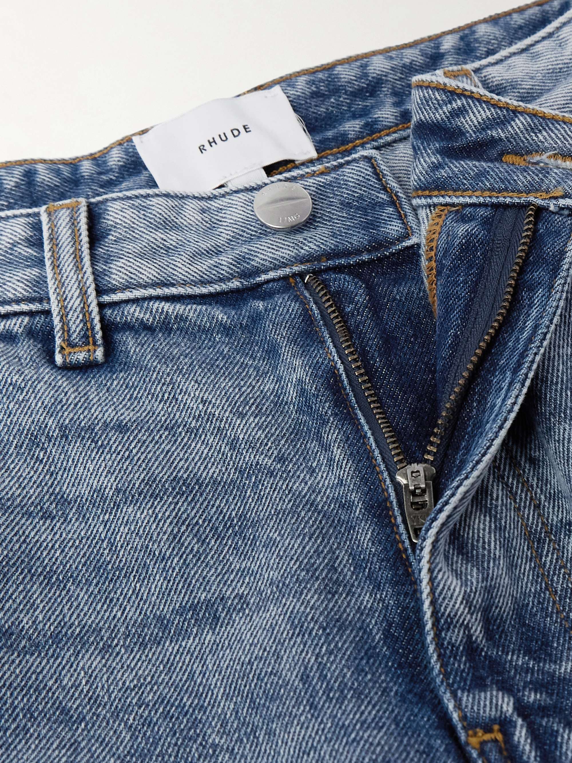 Denim Cargo Shorts view