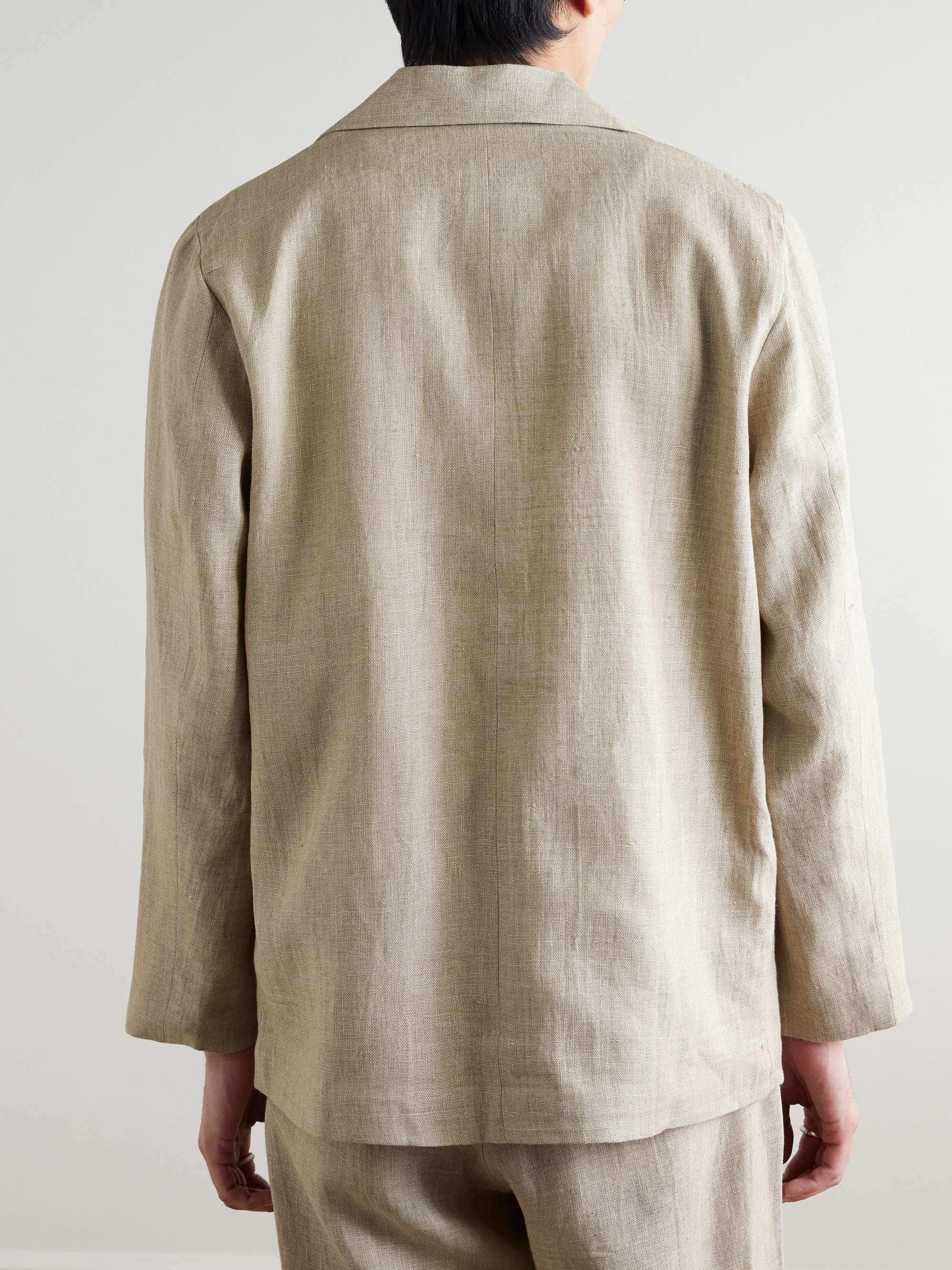 Embroidered Linen Jacket view