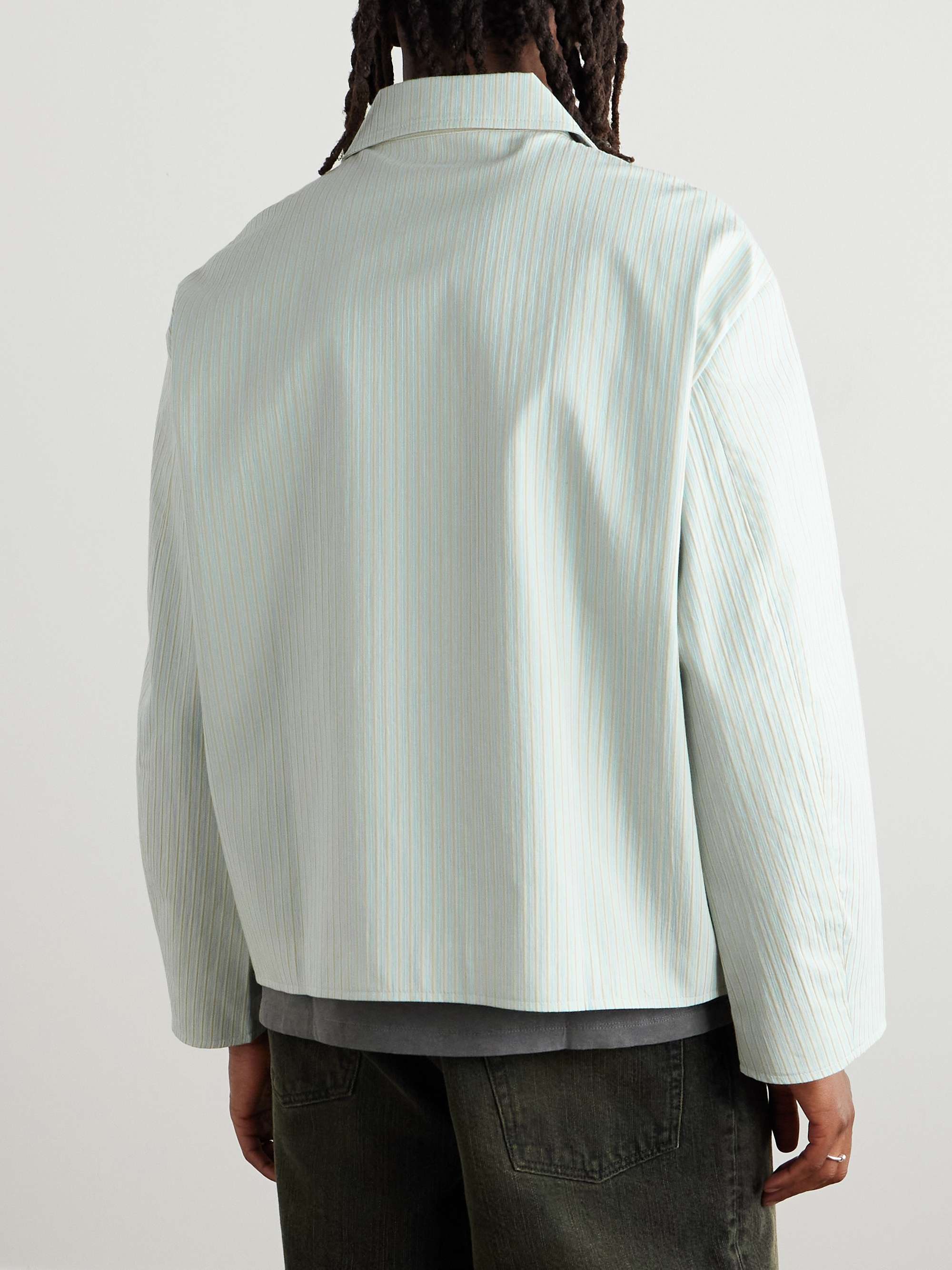 Striped Cotton Jacket view