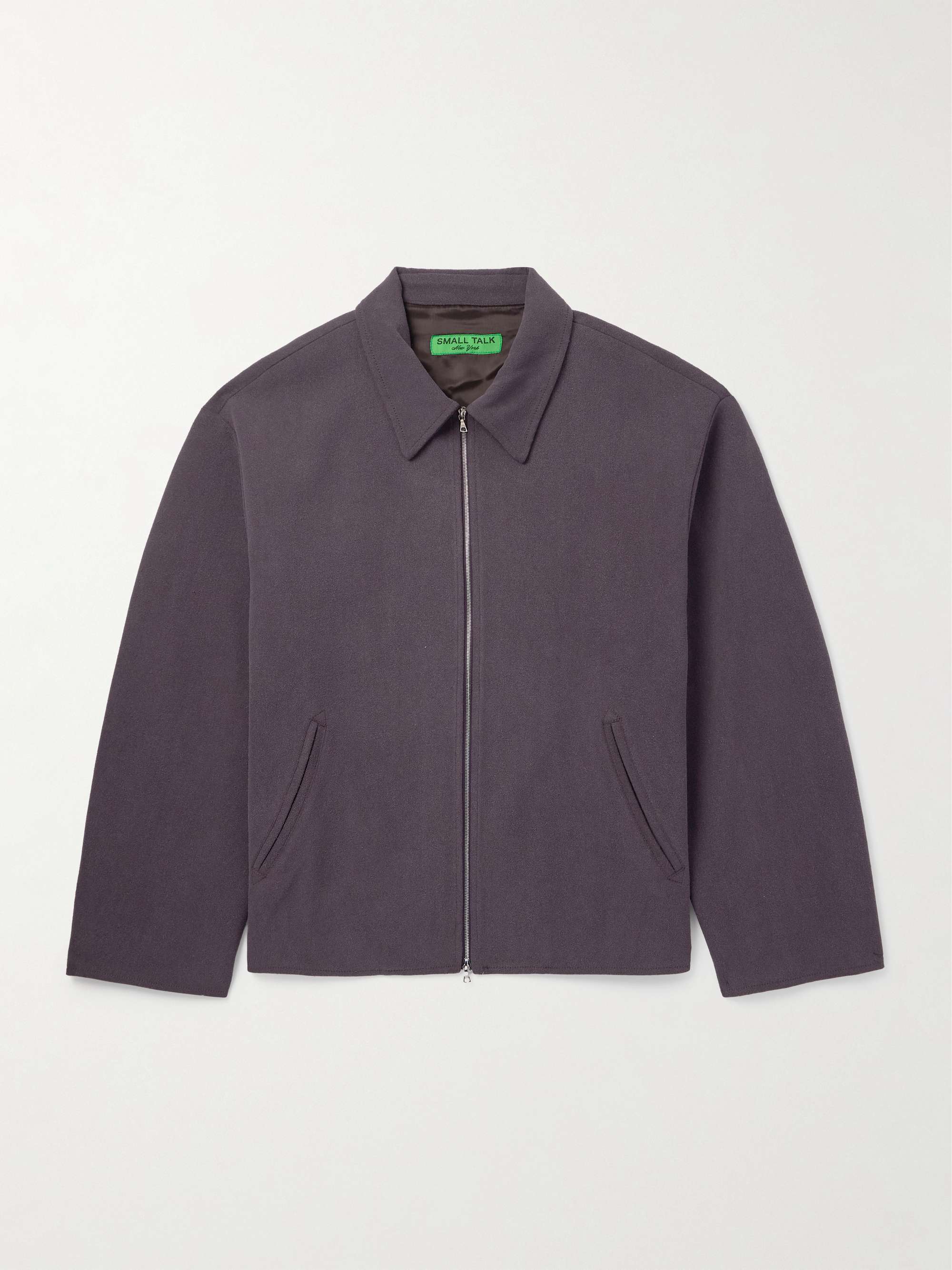 Washed Silk-Twill Jacket view
