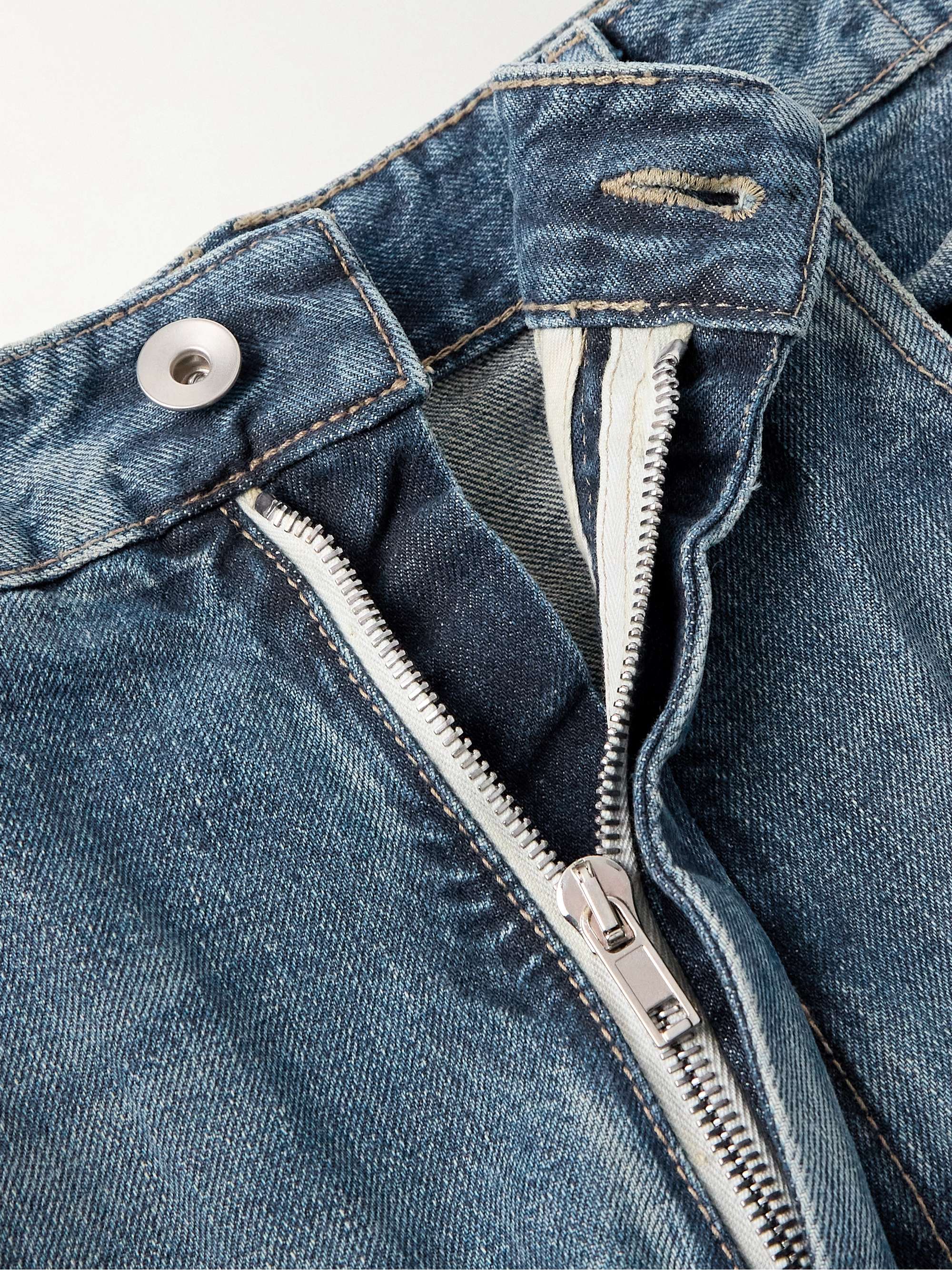 Wide-Leg Cargo Jeans view