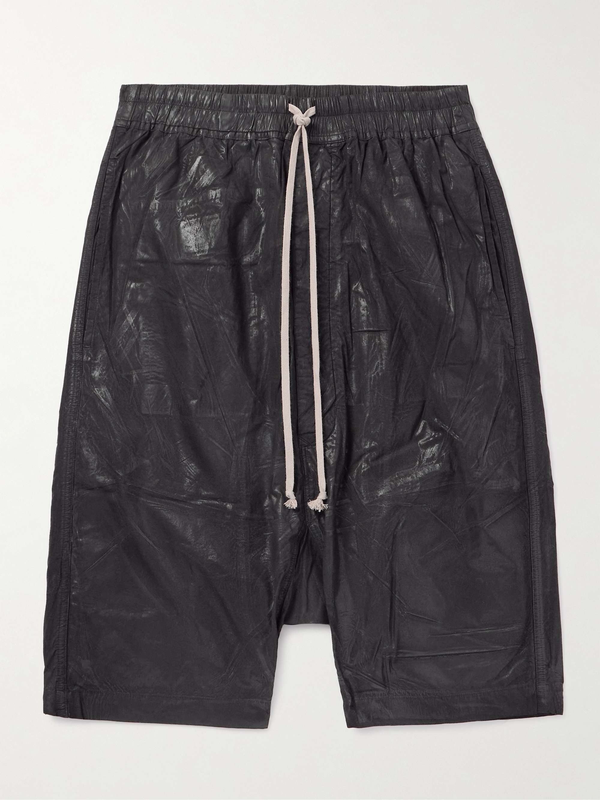 Pods Straight-Leg Cotton-Poplin Drawstring Shorts view