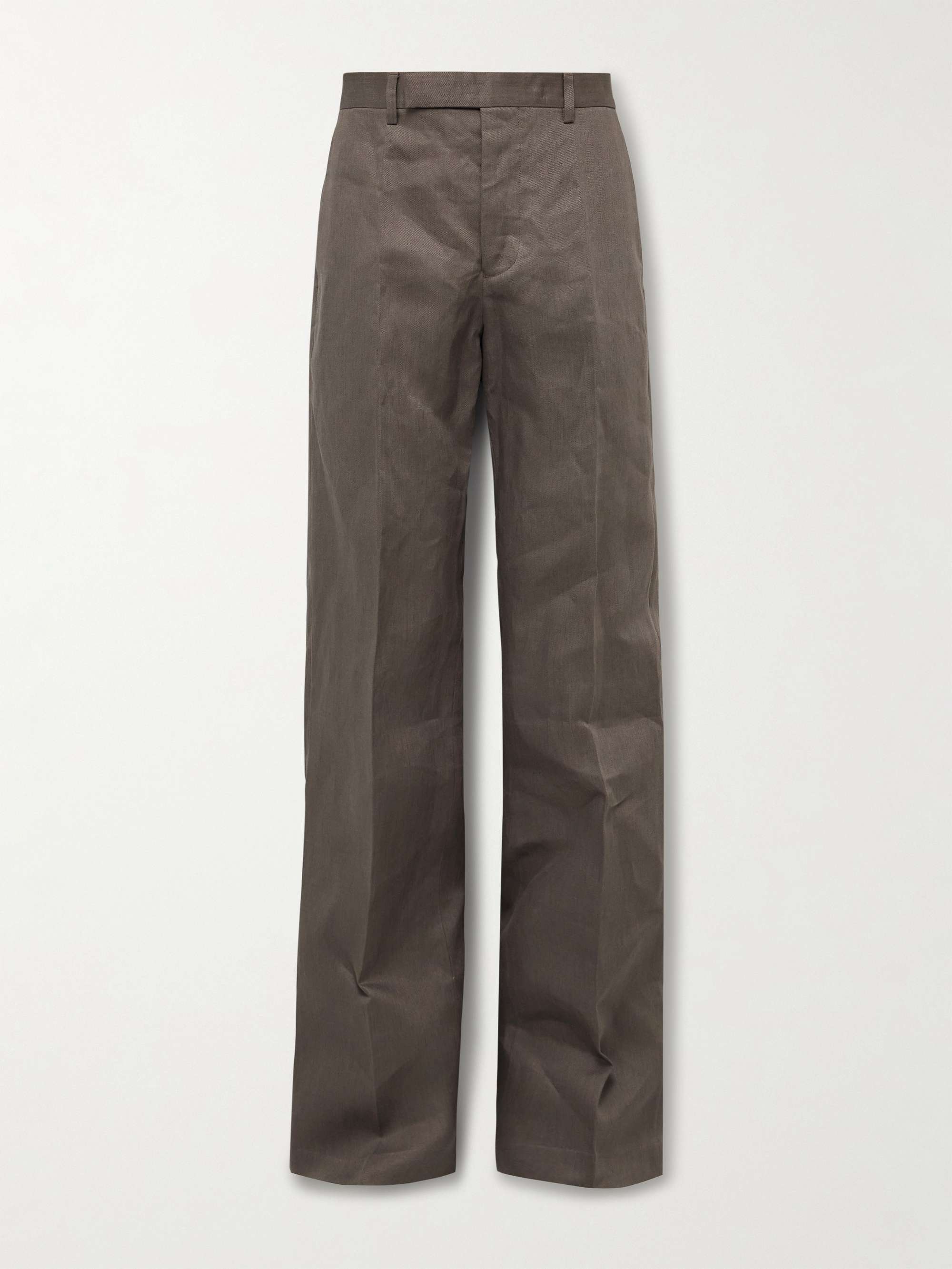 Dietrich Straight-Leg Twill Trousers view