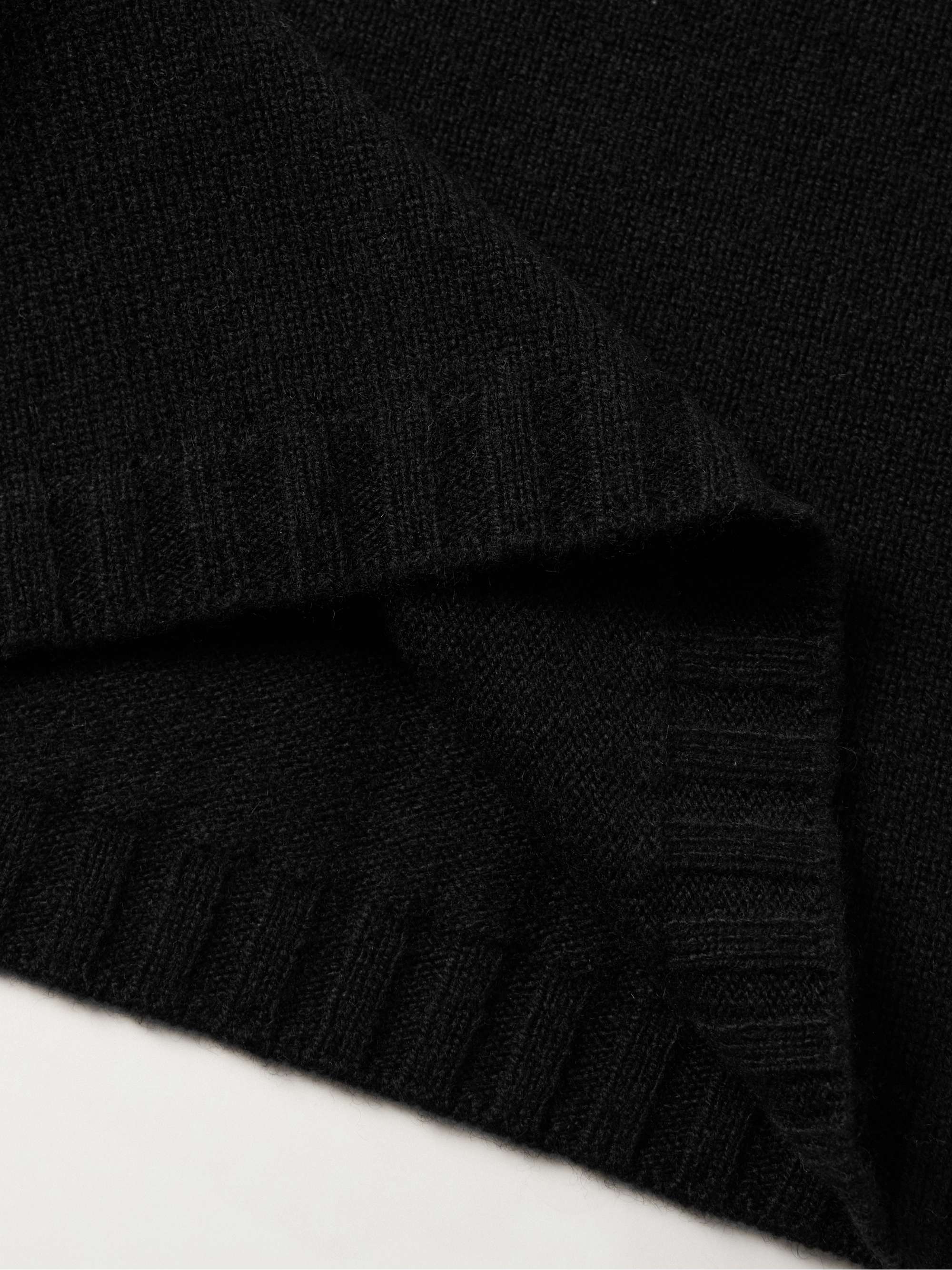 Cropped Cashmere Sweater view